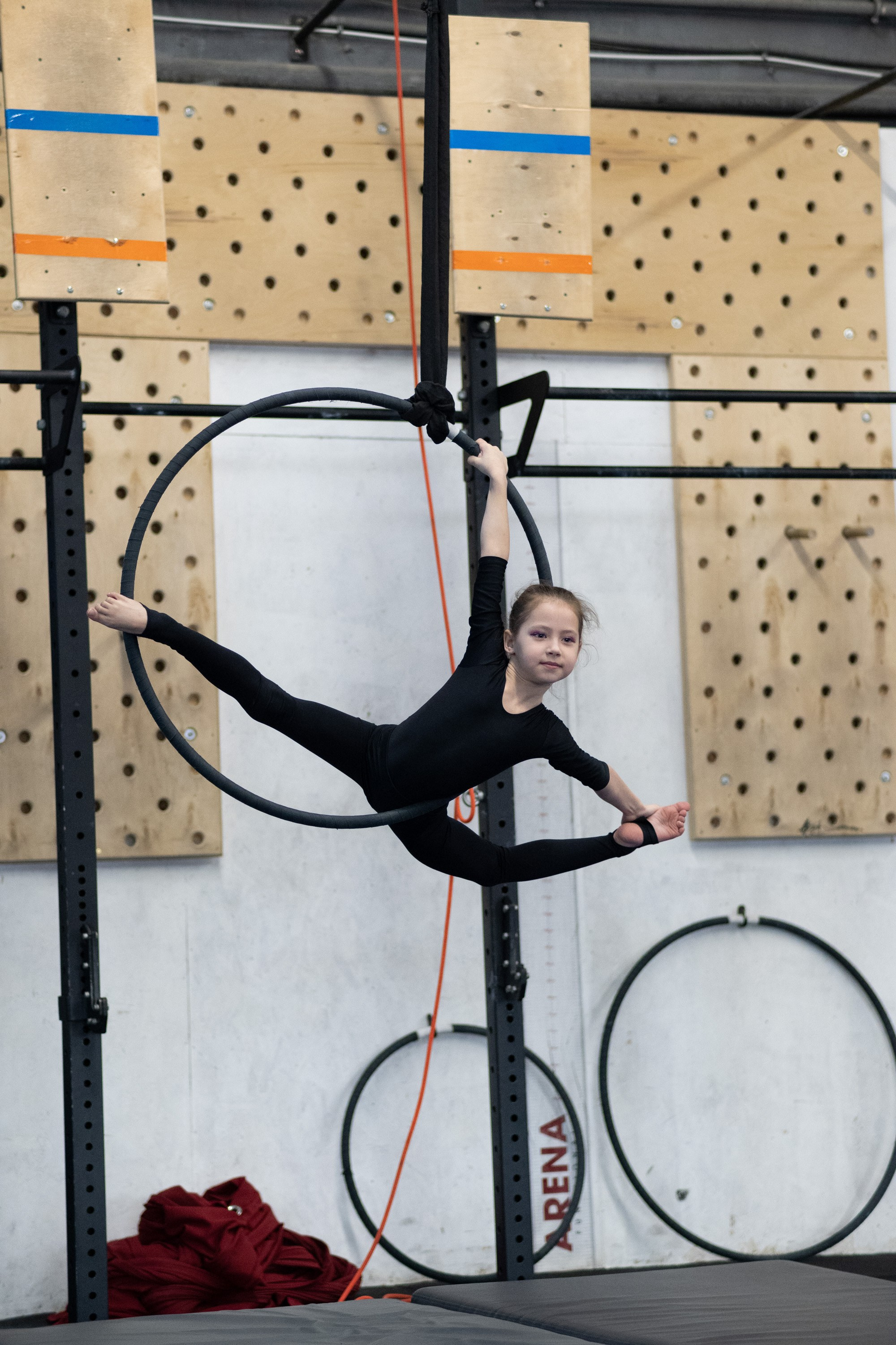 Внутриклубные соревнования по воздушной гимнастике 02.04.23