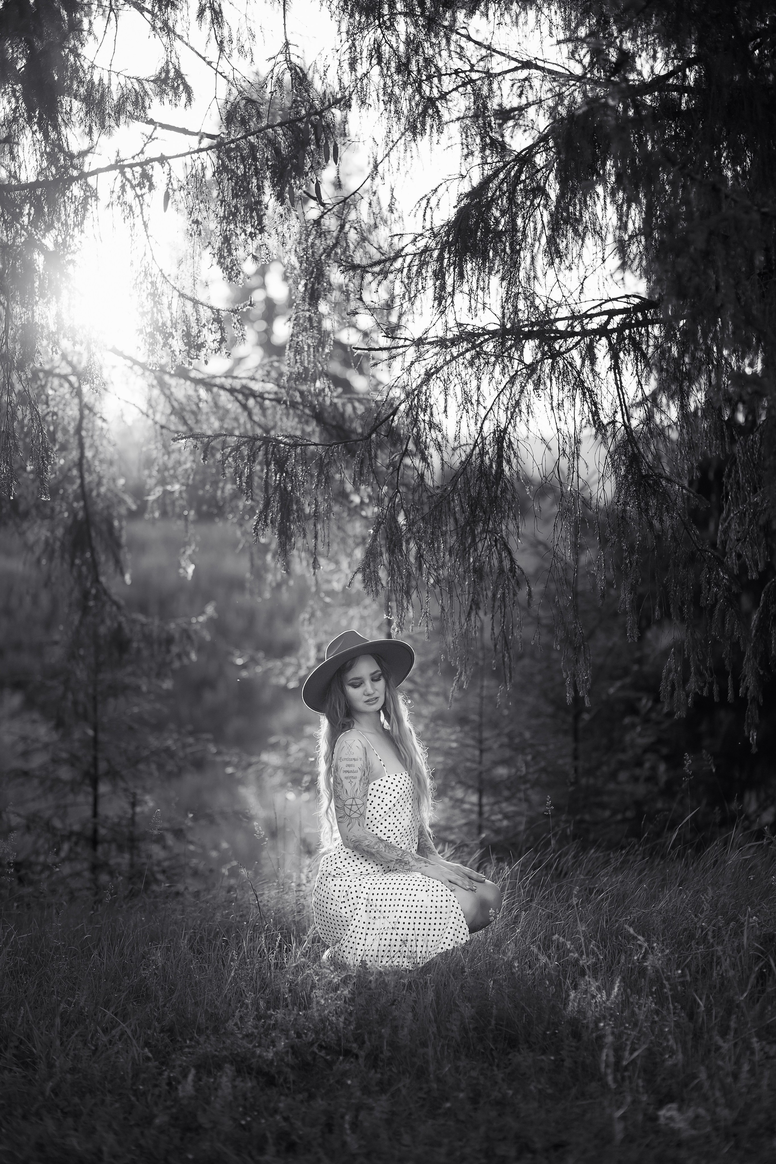 Люпиновая Фотосессия на закате. Профессиональный фотограф в Ижевске Леша Петров