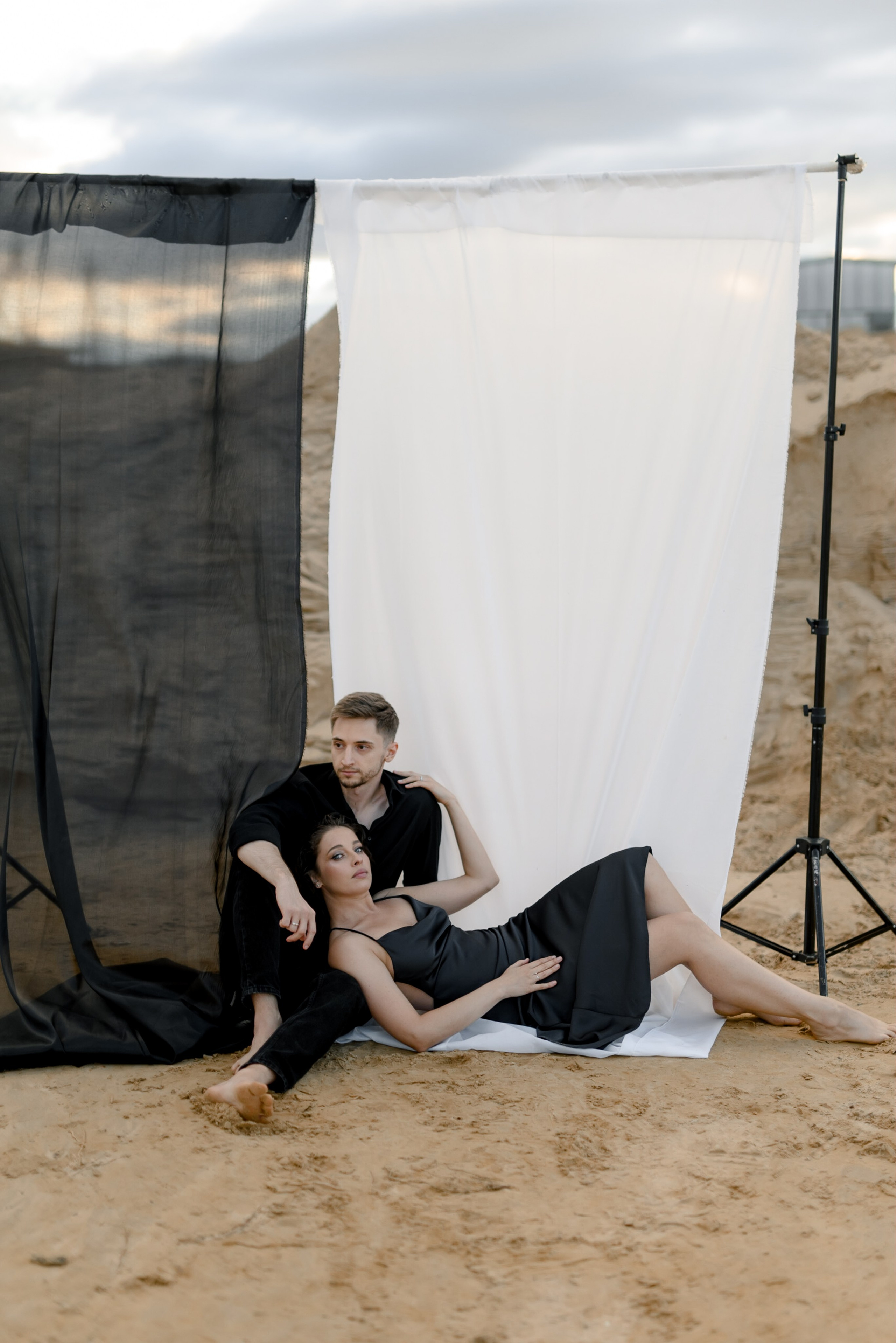 Love Story в песках. Свадебный фотограф в Минске Минчукова Анна