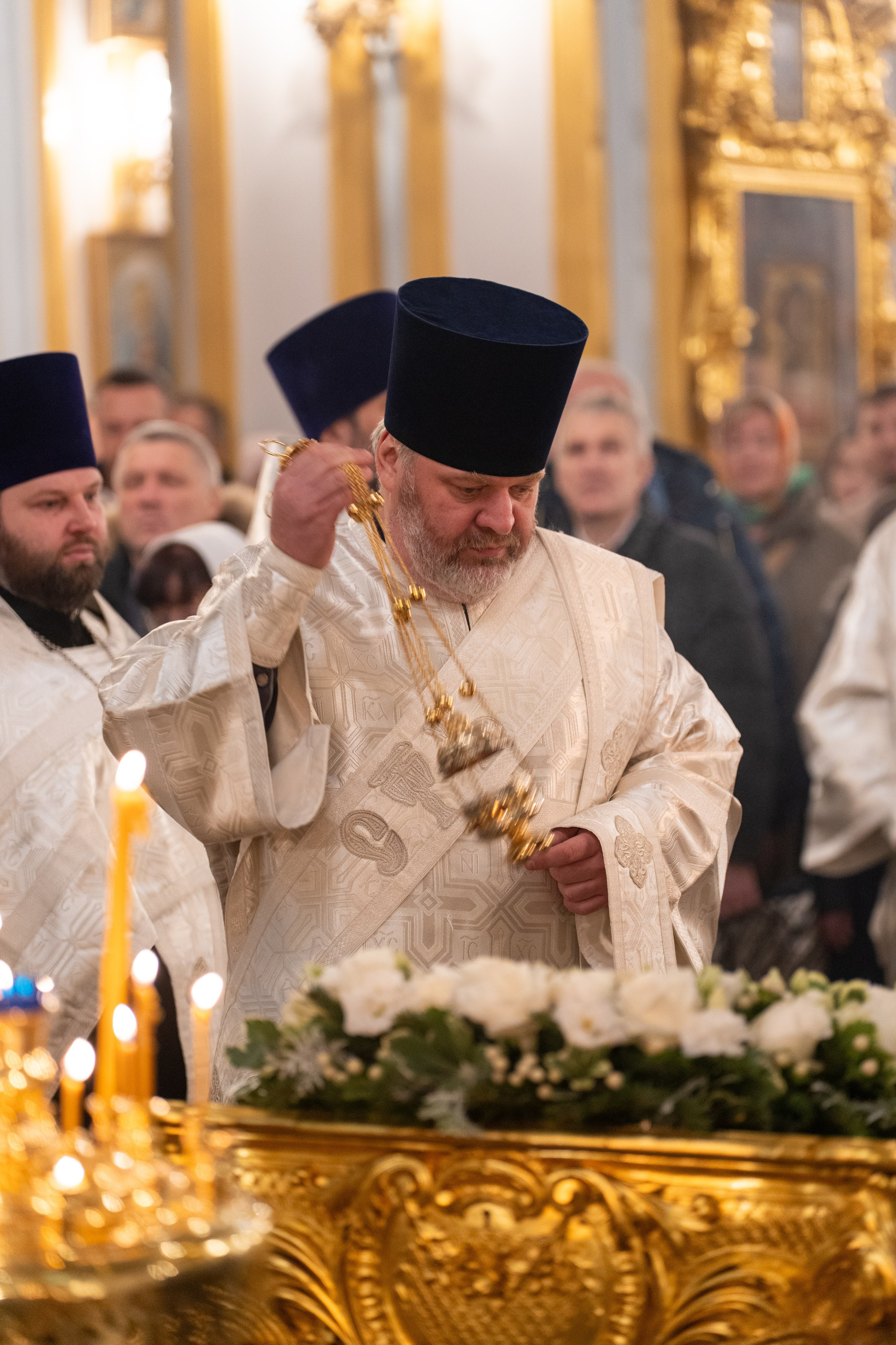 Праздничное бдение в Николо-Богоявленском морском соборе. НИКОЛО-БОГОЯВЛЕНСКИЙ МОРСКОЙ СОБОР