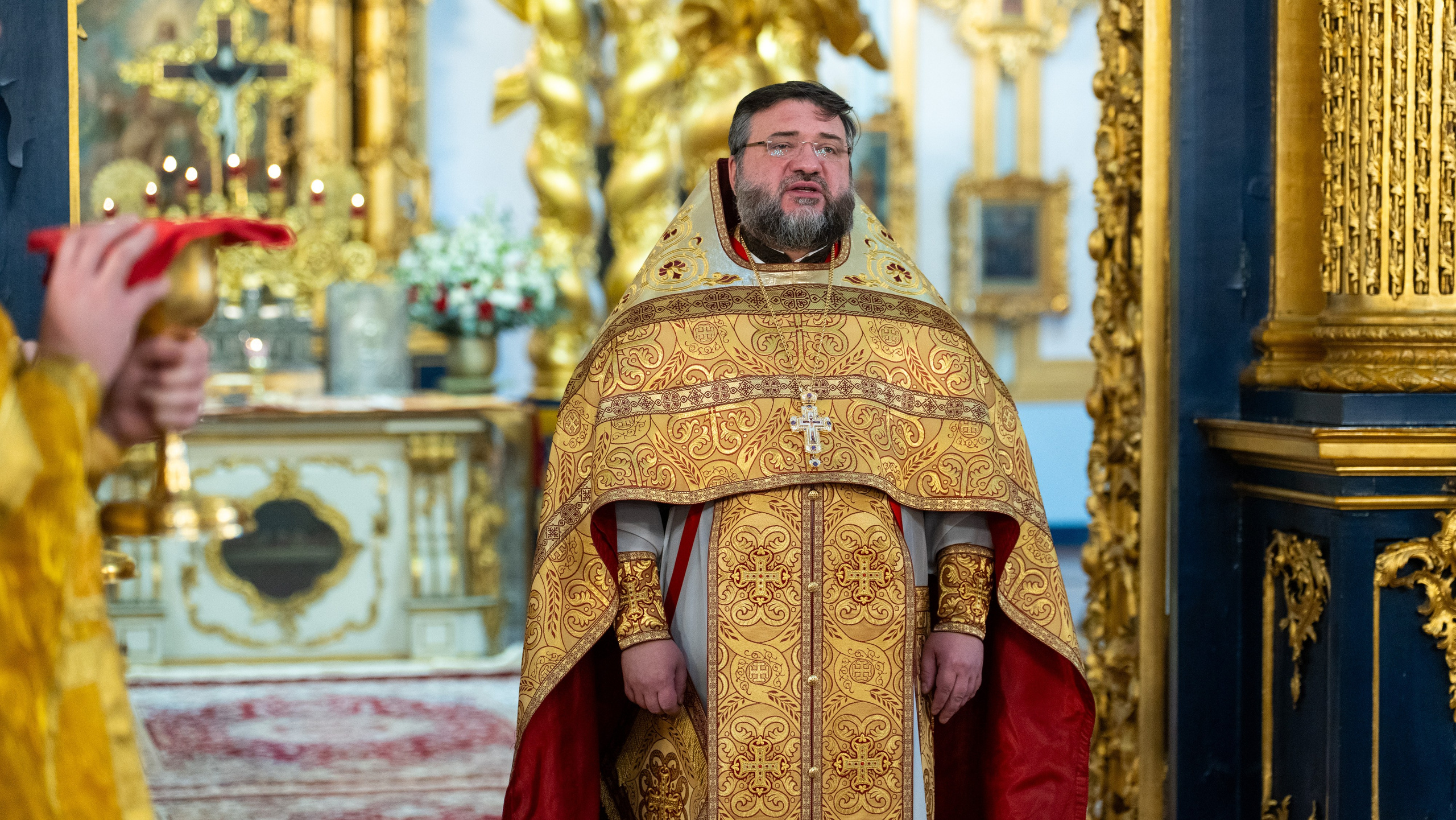 Неделя 24-я по Пятидесятнице. Апп. от 70-ти Ераста, Олимпа, Родиона, Сосипатра, Куарта (Кварта) и Тертия. Мч. Ореста врача. НИКОЛО-БОГОЯВЛЕНСКИЙ МОРСКОЙ СОБОР