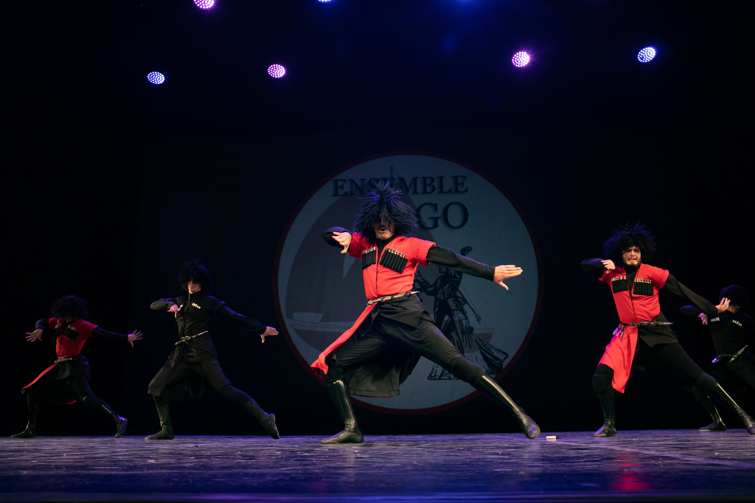 Концерт, грузинские танцы. Art photographer Nino