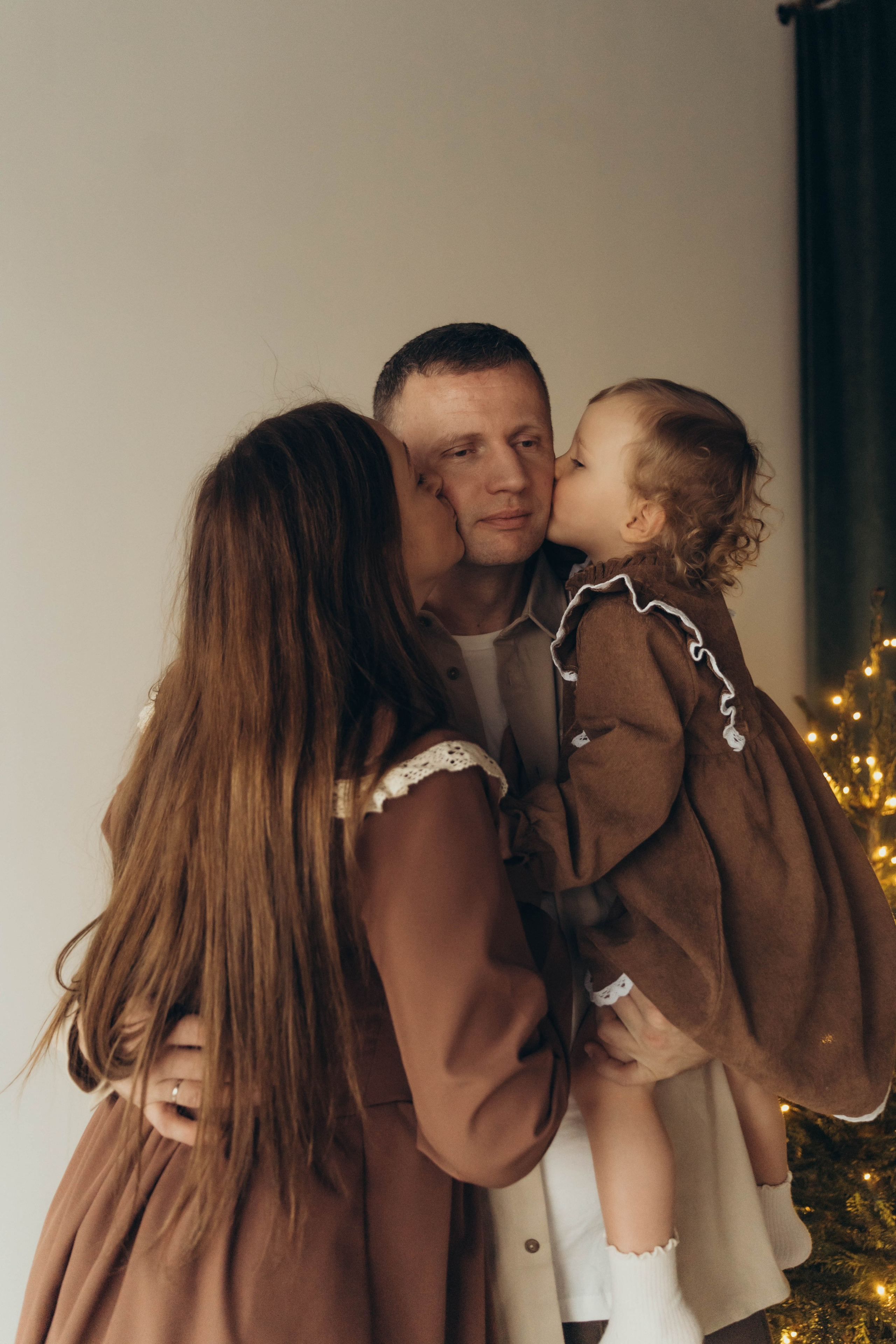 Екатерина, Николай и малышка Аня