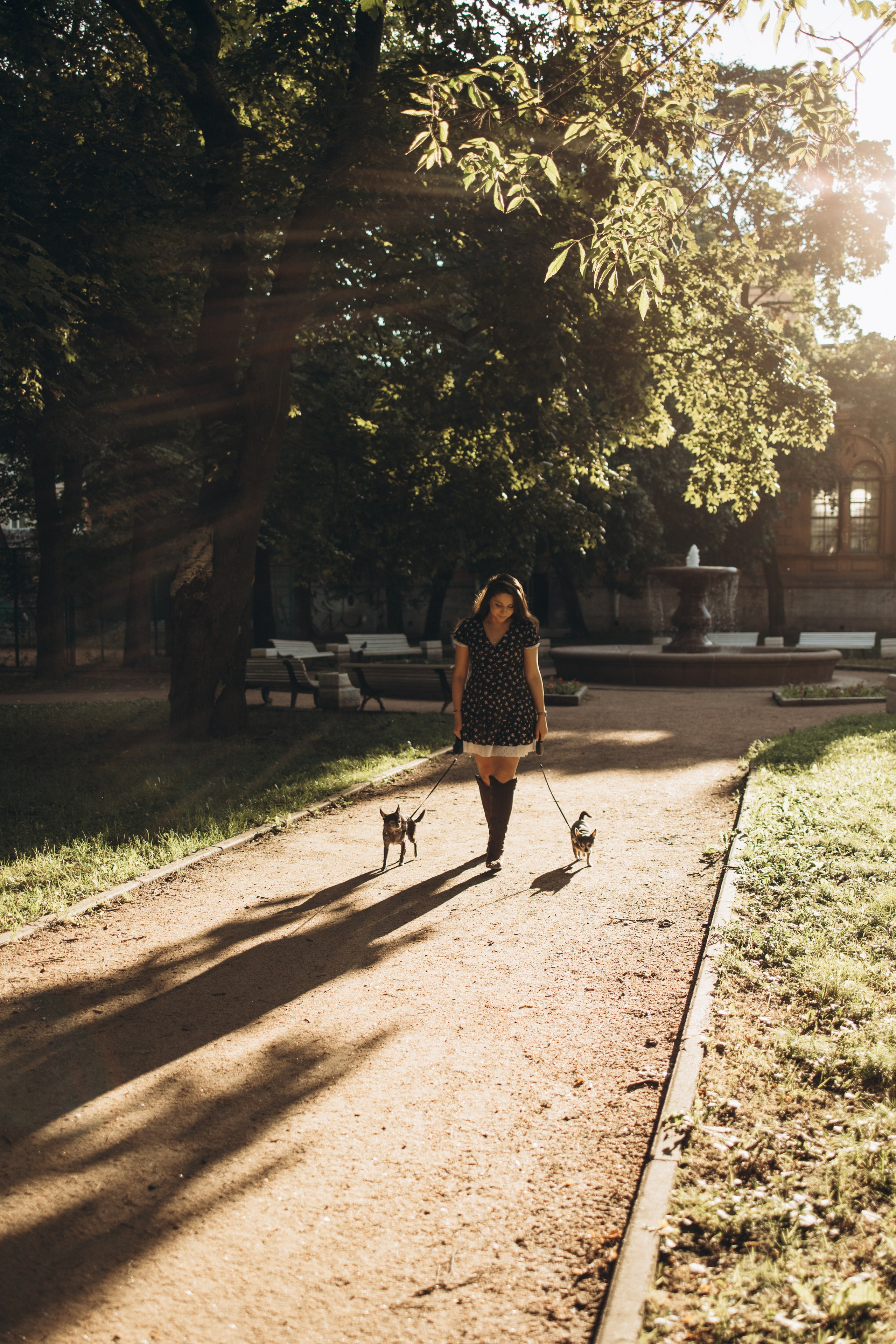 Даша и ее мальчики. Фотограф — Анималист | Санкт-Петербург