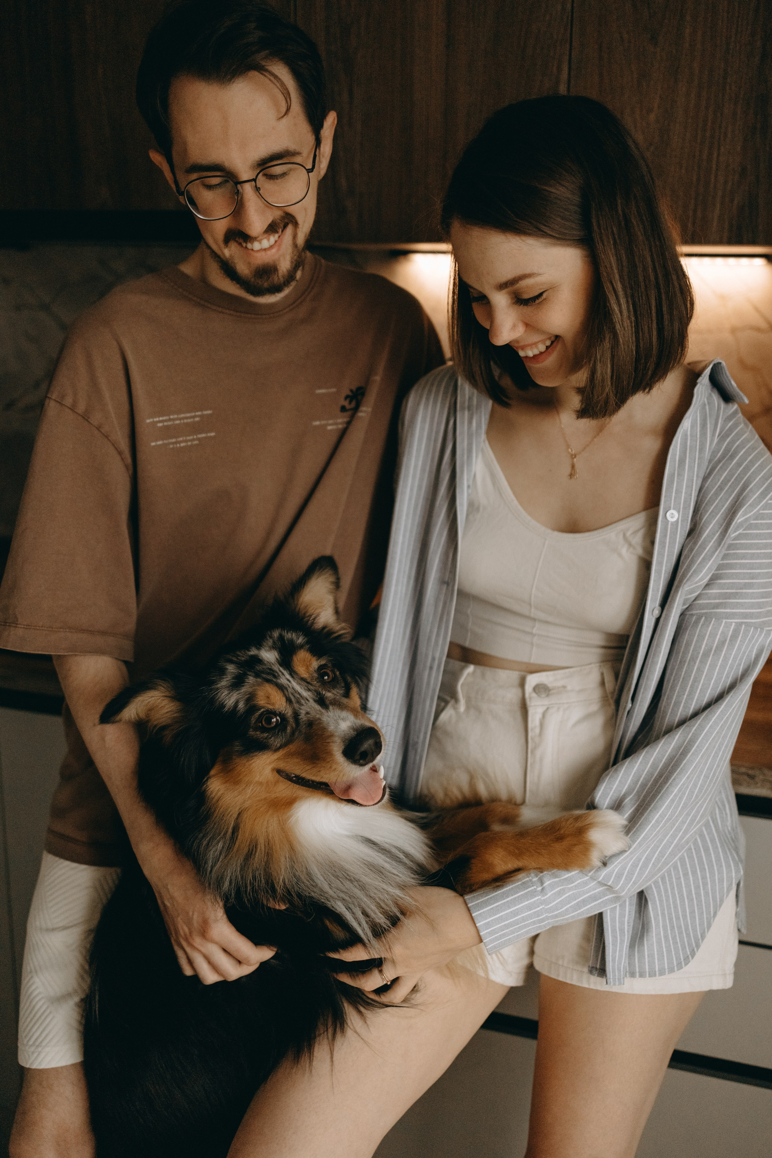 Настя, Никита и их Гром и Мяу. Фотограф — Анималист | Санкт-Петербург