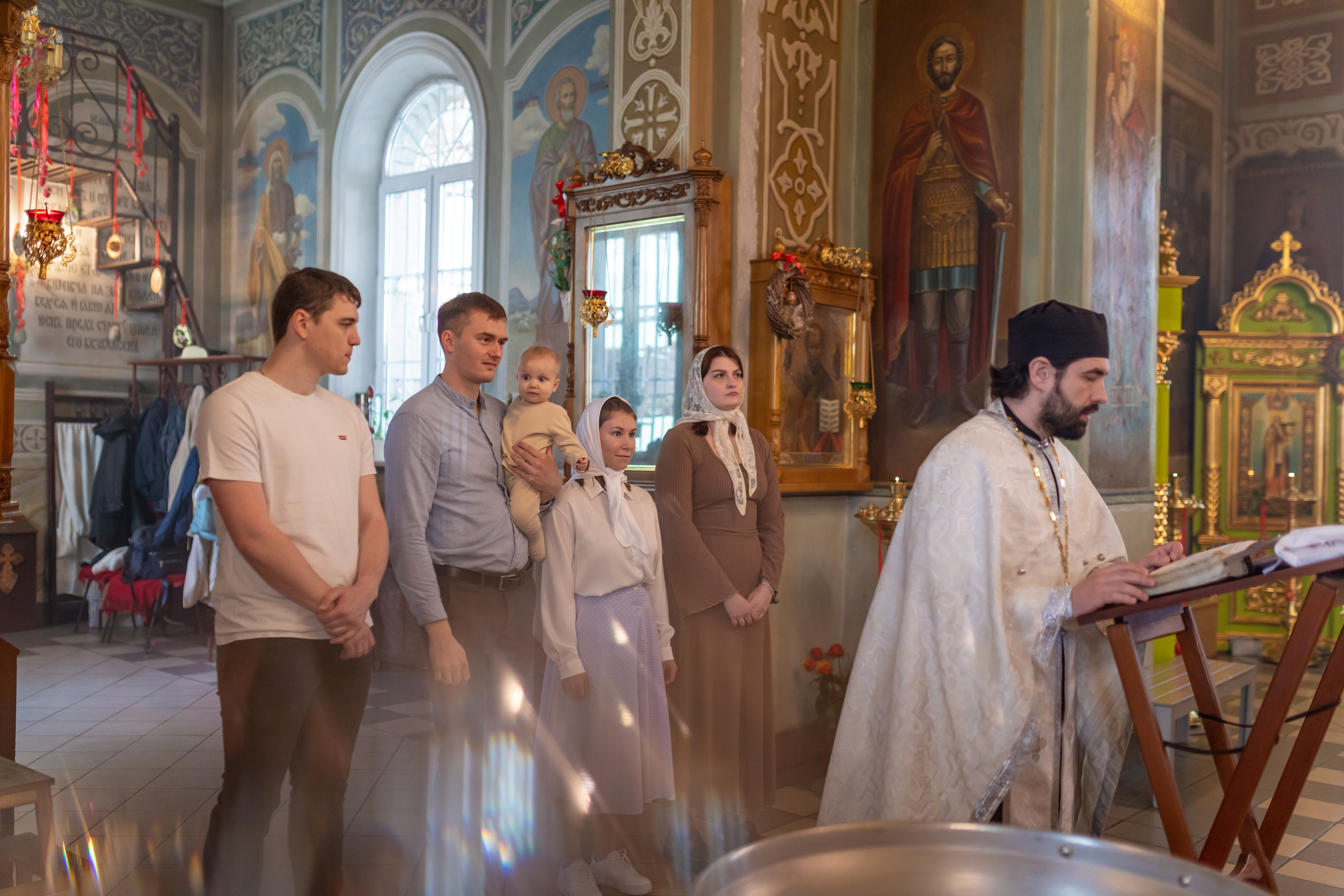 Крещение Савелия. Фотограф и Видеограф в Москве Дарья Арсентьева