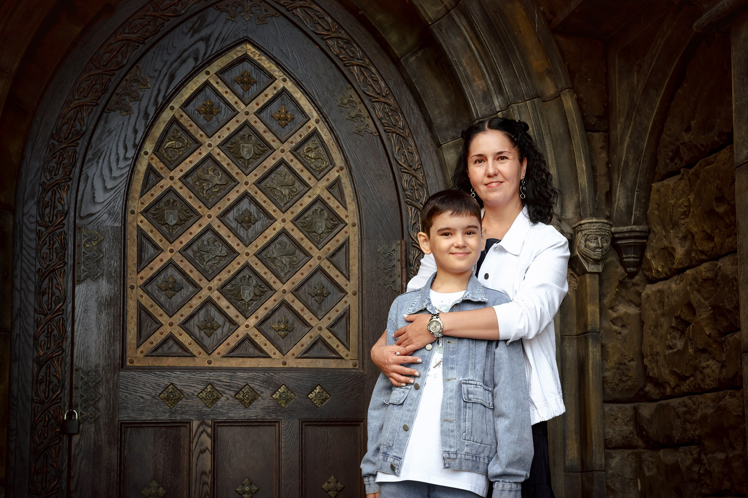 Семейная фотосессия у Замка Гарибальди. Фотограф Оксана Сафонова г. Тольятти