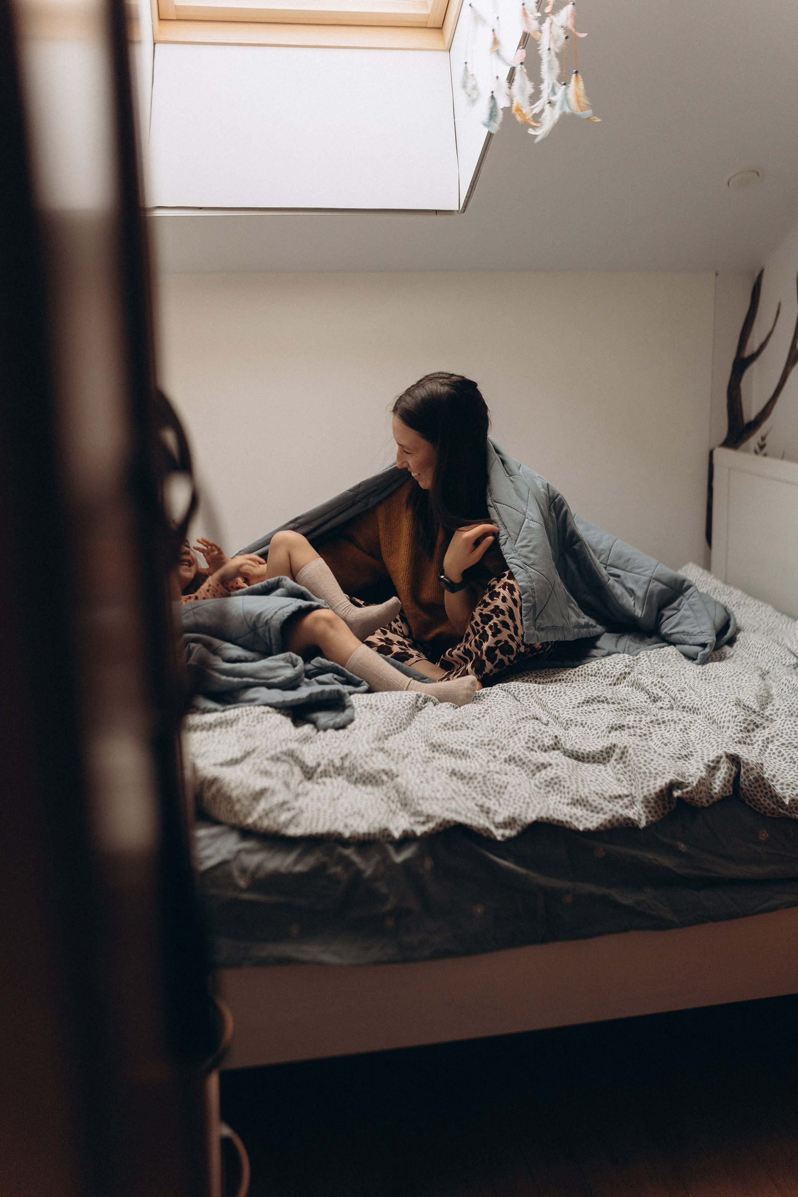 Роззи, Майкл, Лира и Яна. Семейный и домашний фотограф в Уфе Ирина Гарасюта