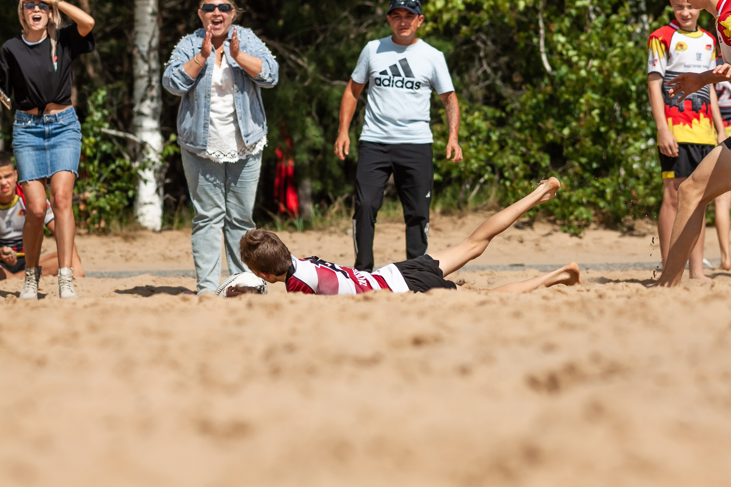 «Кубок «Молота» по пляжному Регби. Фотография