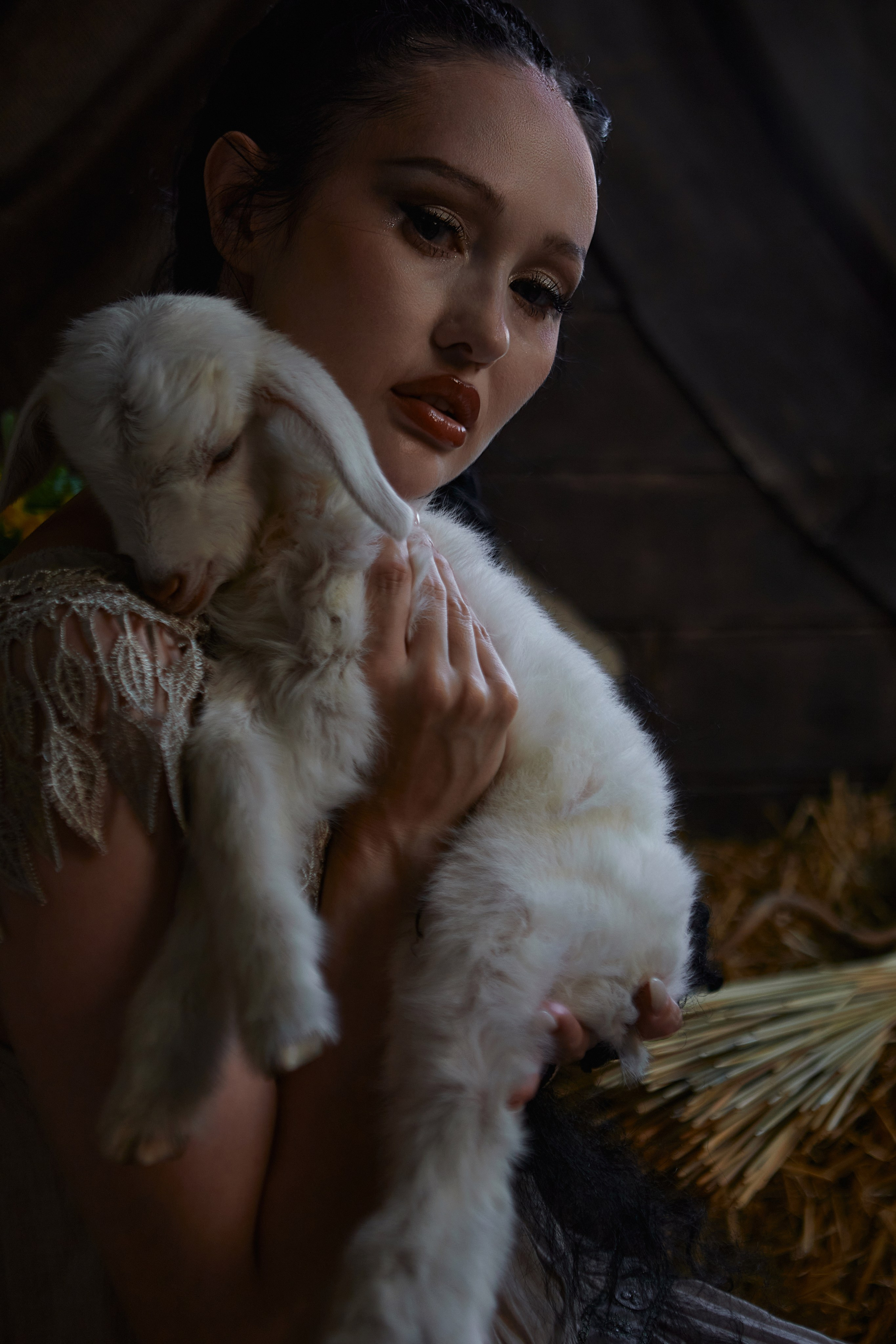 Фотосессия с маленькой козочкой. Семейный и свадебный фотограф в Краснодаре Михеева Светлана