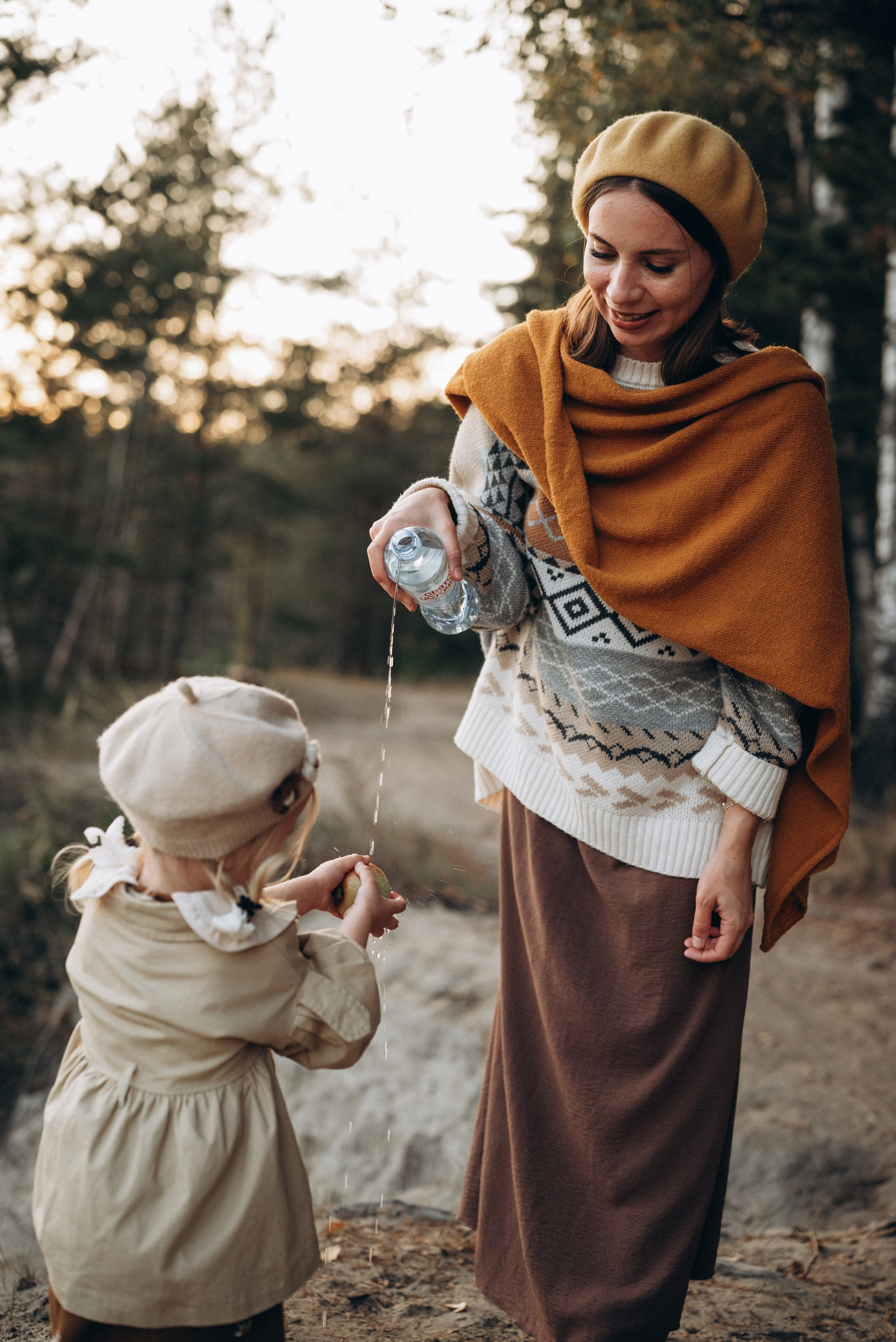 Лена и Викуля. Семейный фотограф в Москве Дарья Пузикова