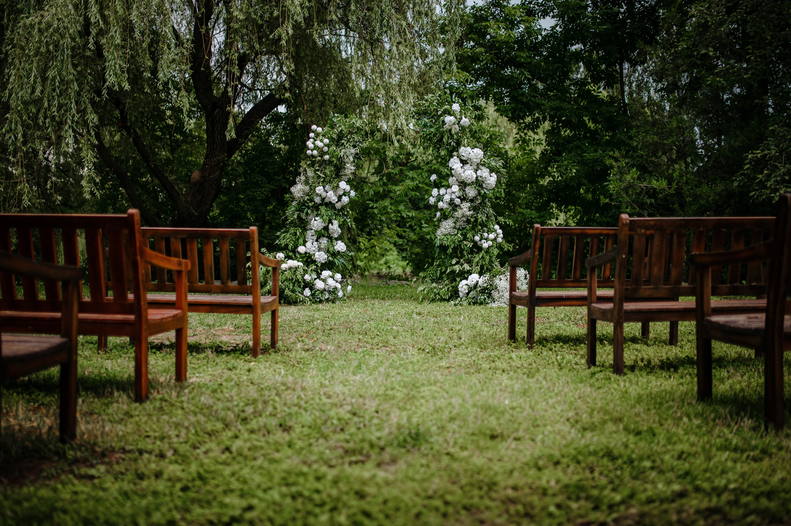 Съёмка свадебного декора. 100-й пруд. Свадебный фотограф Константинова Елена