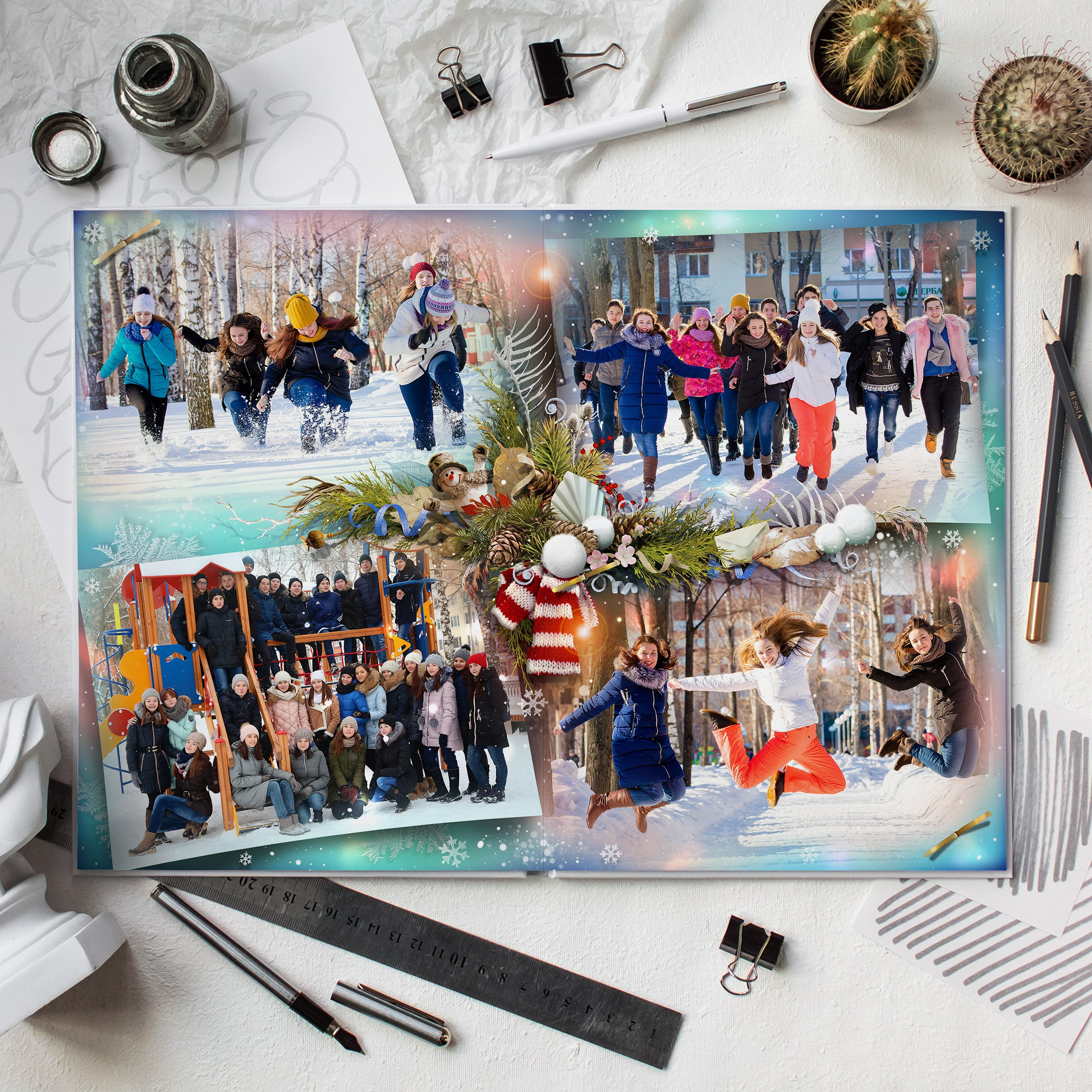 Ночной город. Современные выпускные альбомы. Мы делаем не просто альбомы, а стильные фотокниги