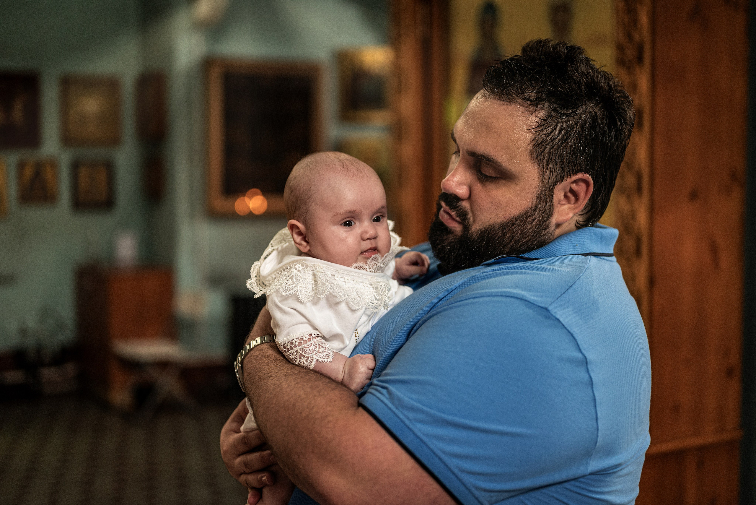 Крещение Анна. Семейный и детский фотограф Москва