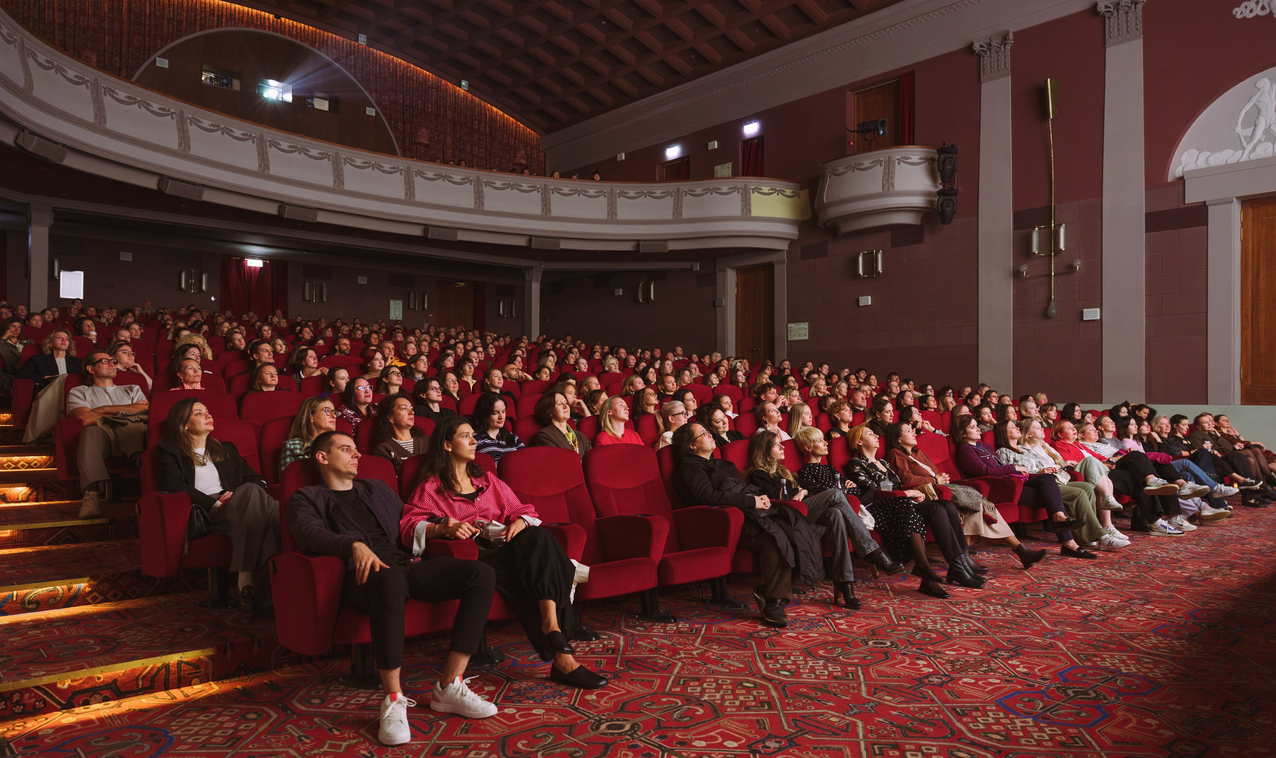 Beatfilmfestival «Сделано в Милане» в кинотеатре художественный. Portrait and event photographer in Moscow