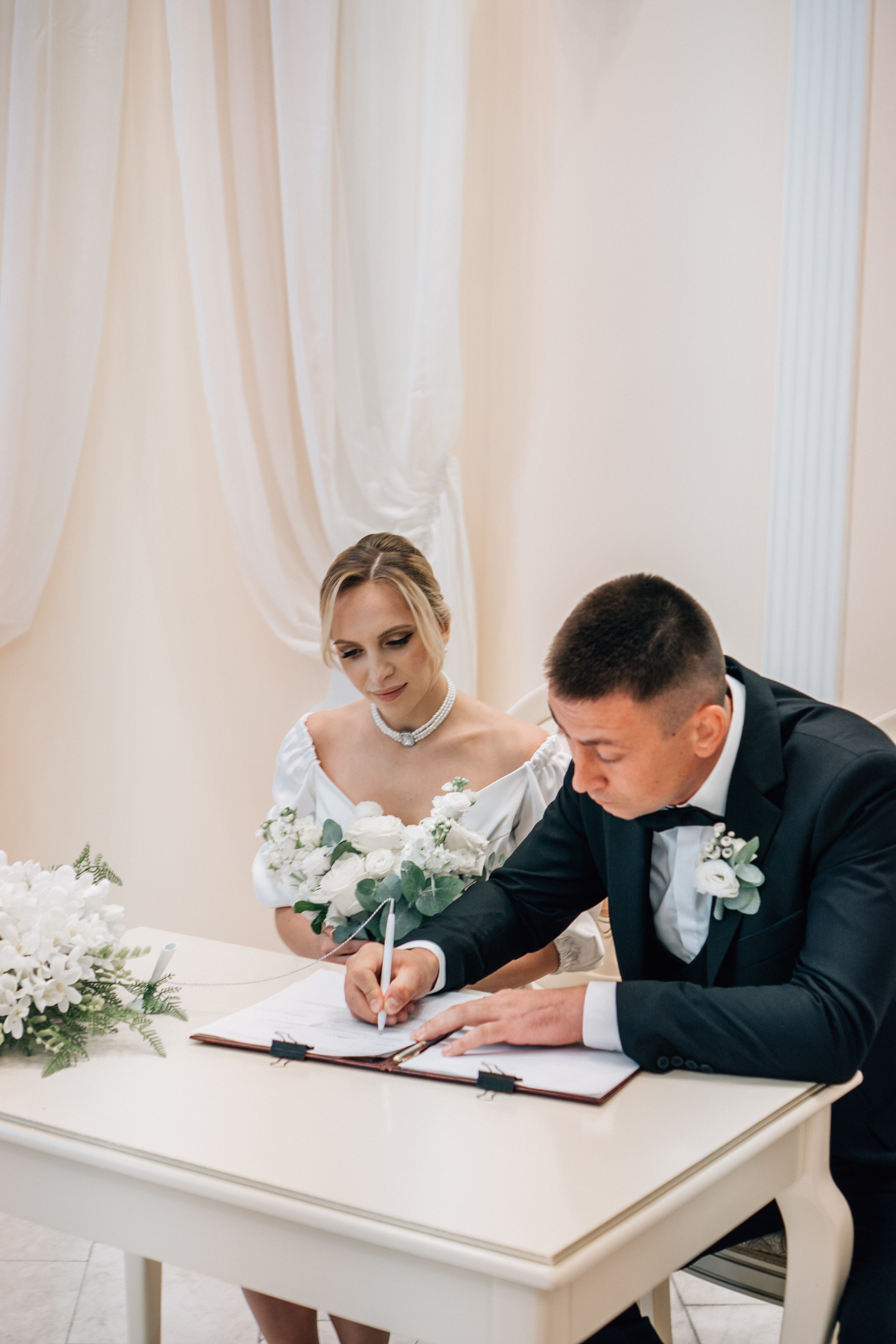 РЕПОРТАЖ В ЗАГСЕ. Профессиональный фотограф, Санкт-Петербург — Виктория Богомолова