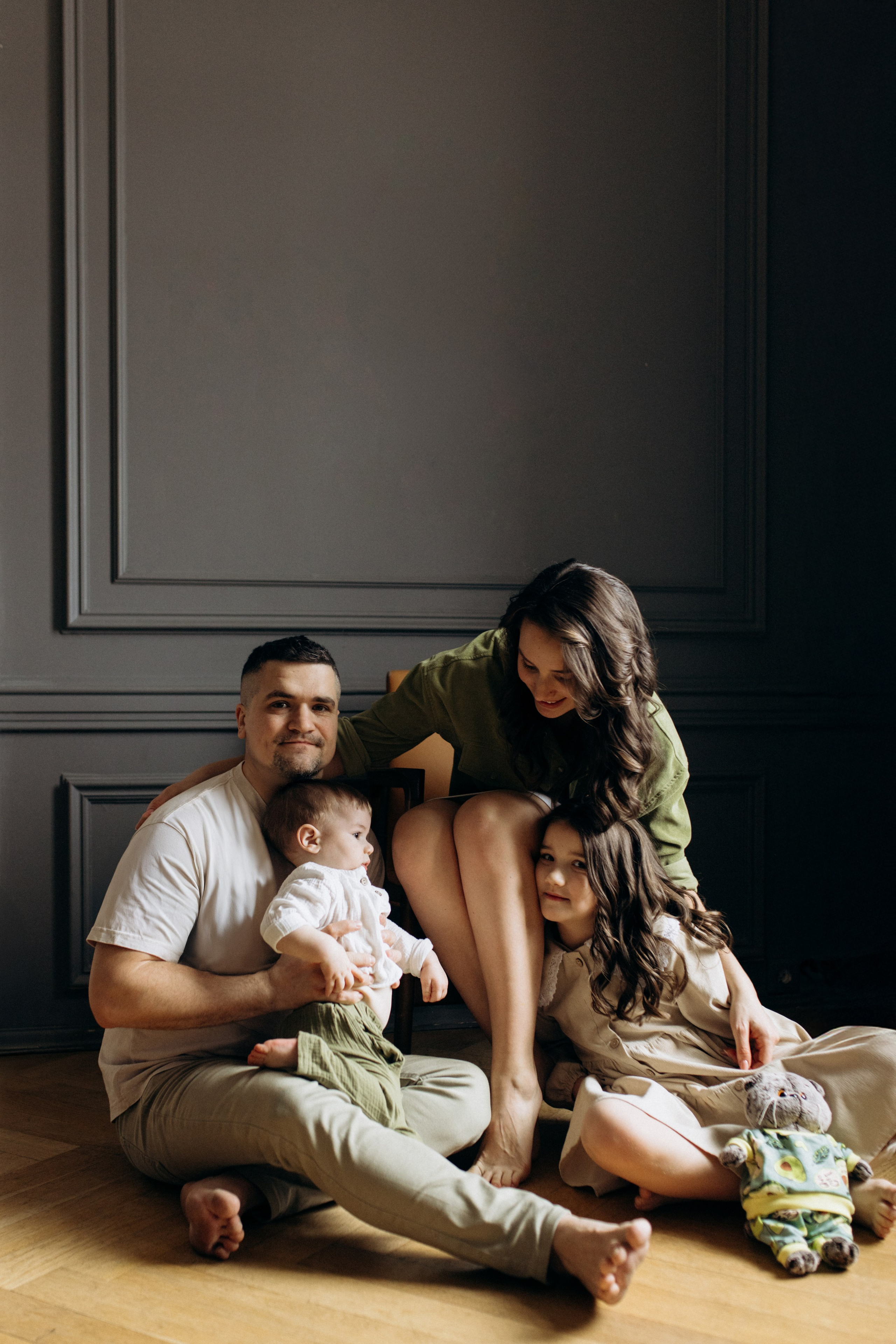 Александра, Саша, Мелания и Мирон. Klerout Photographer