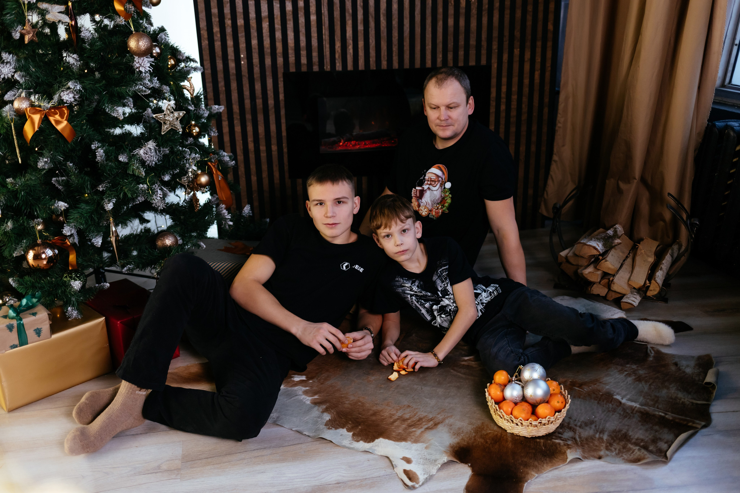 Новогодняя семейная съёмка. EtoStudio. Семейный фотограф в Минске Приболовец Светлана