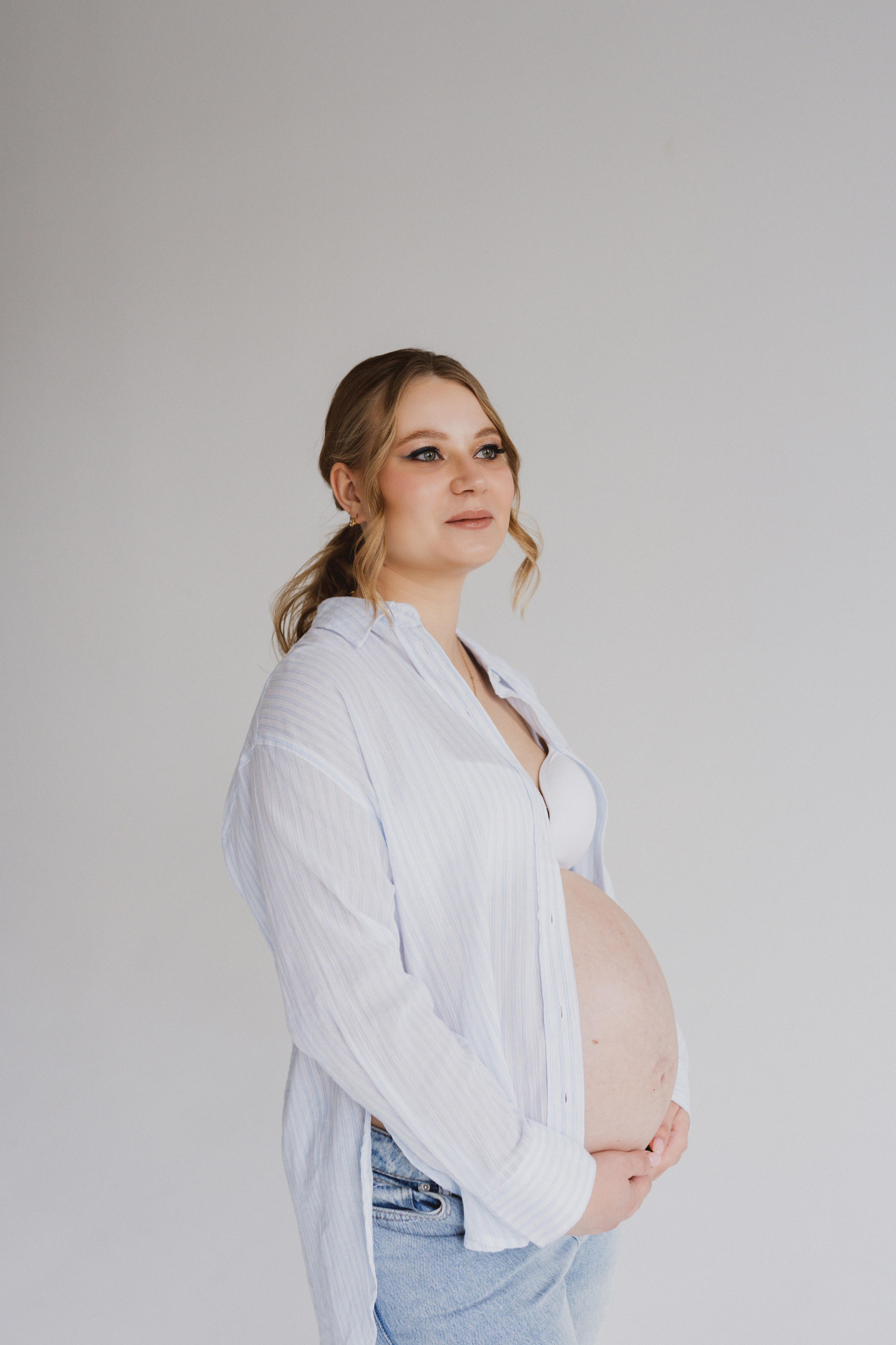 Семейная фотосессия в студии в Москве, семейный фотограф Анна Полушина. Свадебный фотограф в Москве Анна Полушина