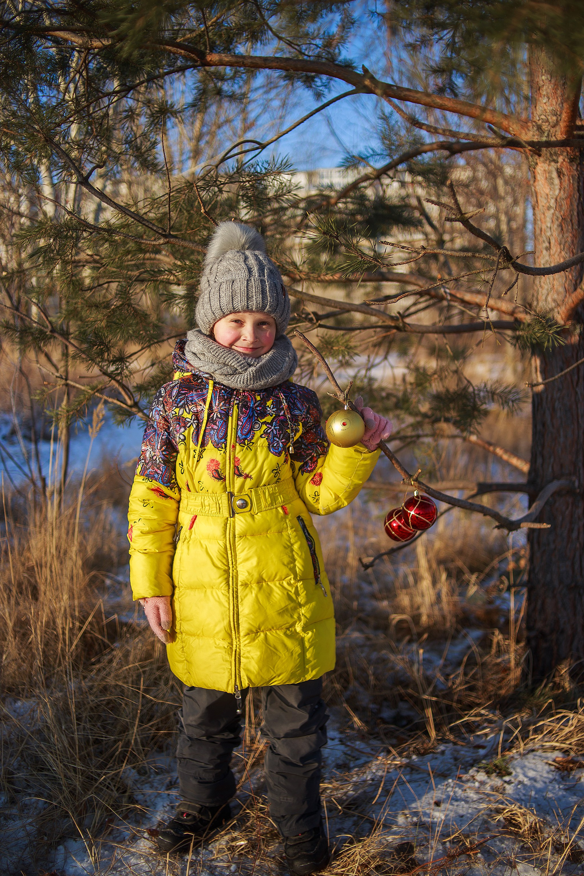Зимняя фотопрогулка на мещерском озере с мандаринами. Детский и семейный фотограф, фотограф мероприятий Нижний Новгород