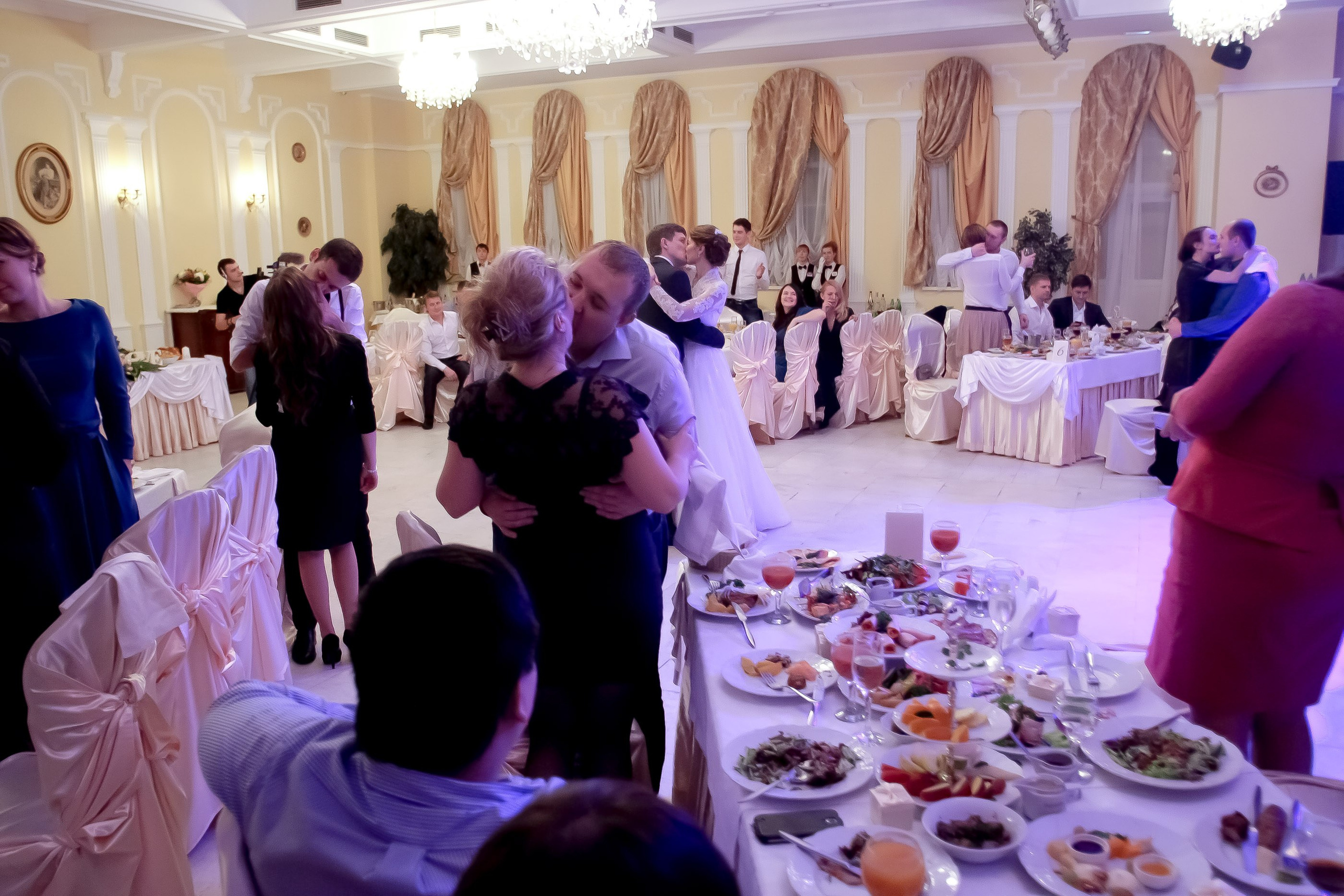 Банкет/Banquet. Максим Матвийченко и Виктория Басова профессионалы своего дела