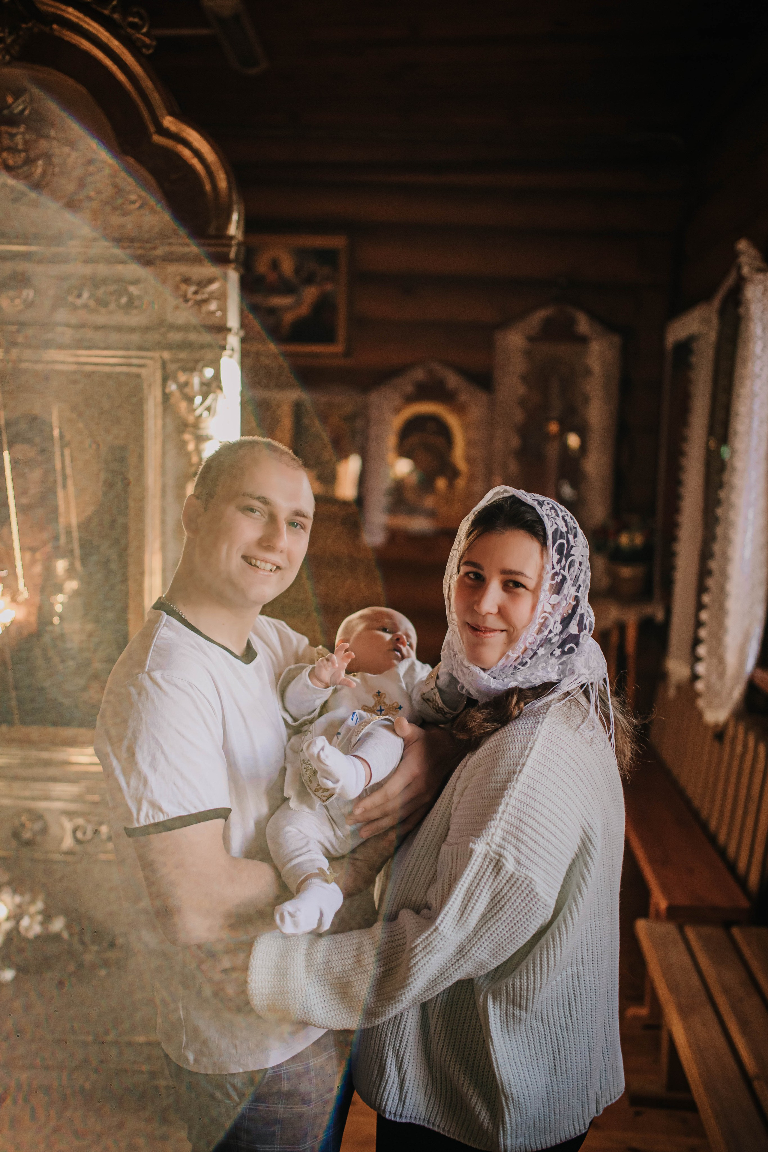 Крещение Дмитрия. Фотограф Дарья Маташкова