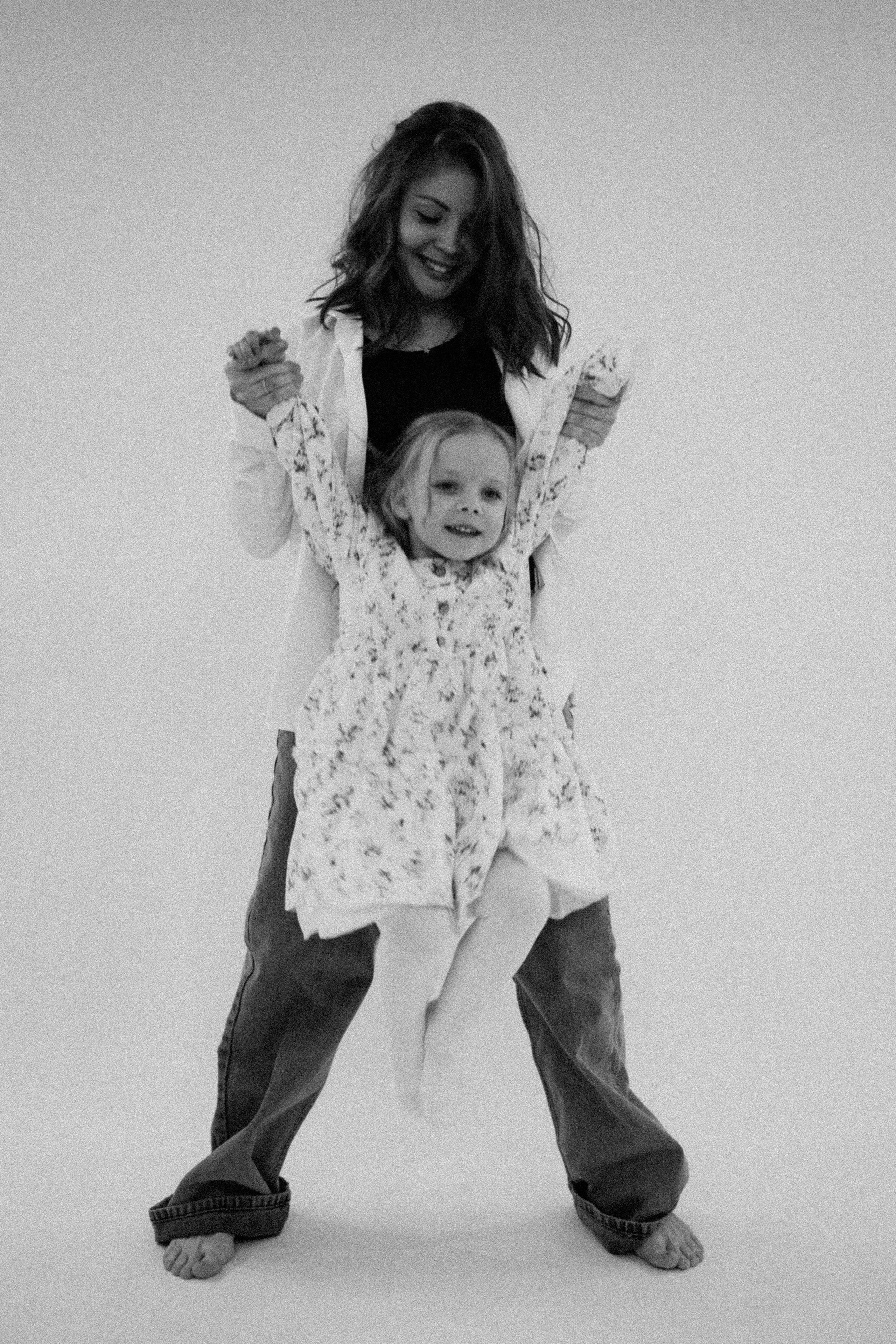 Портреты для мамы и дочки. Фотограф Анастасия Тихонова