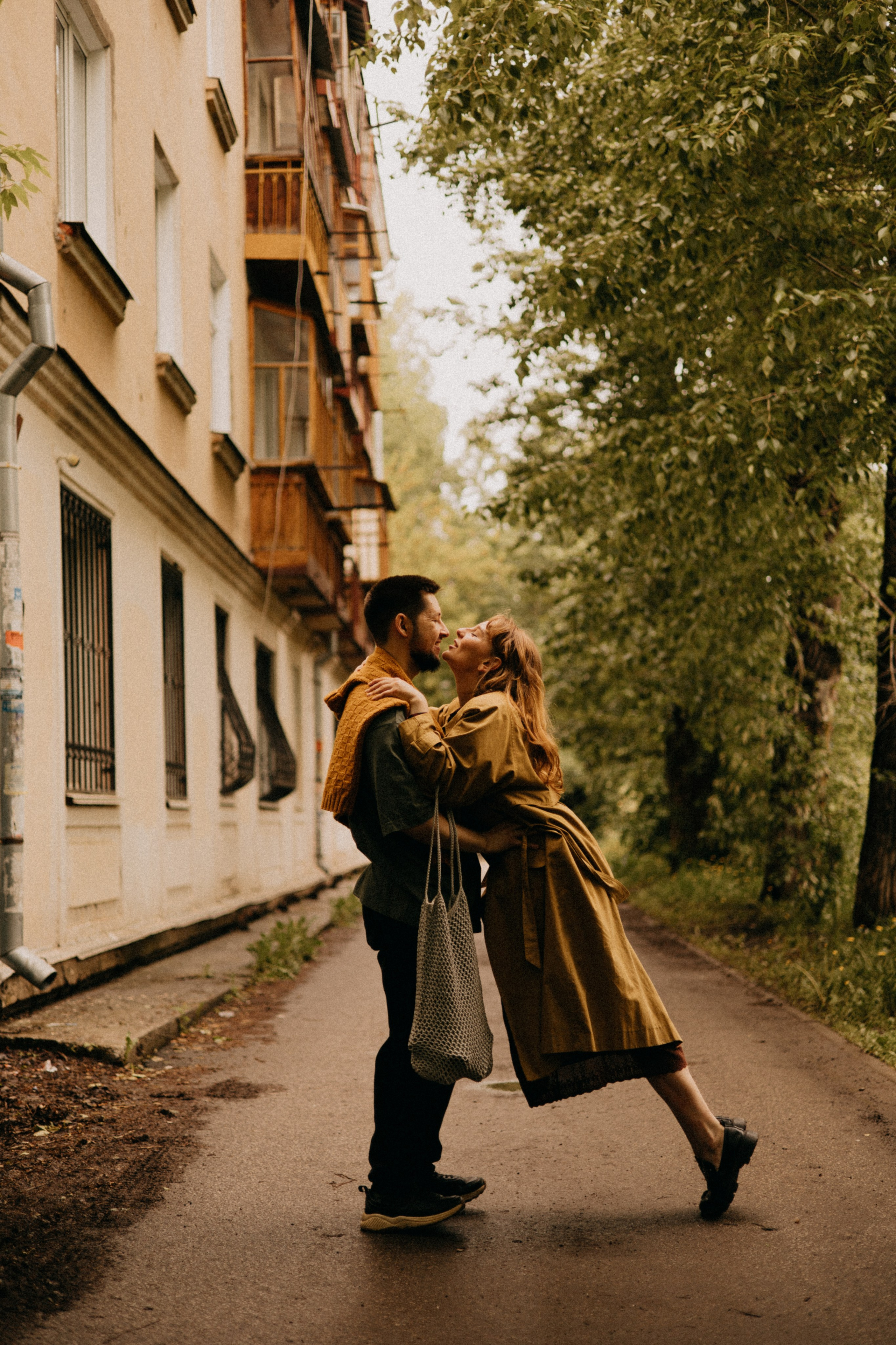 В дождь. Фотограф Настя Леонова