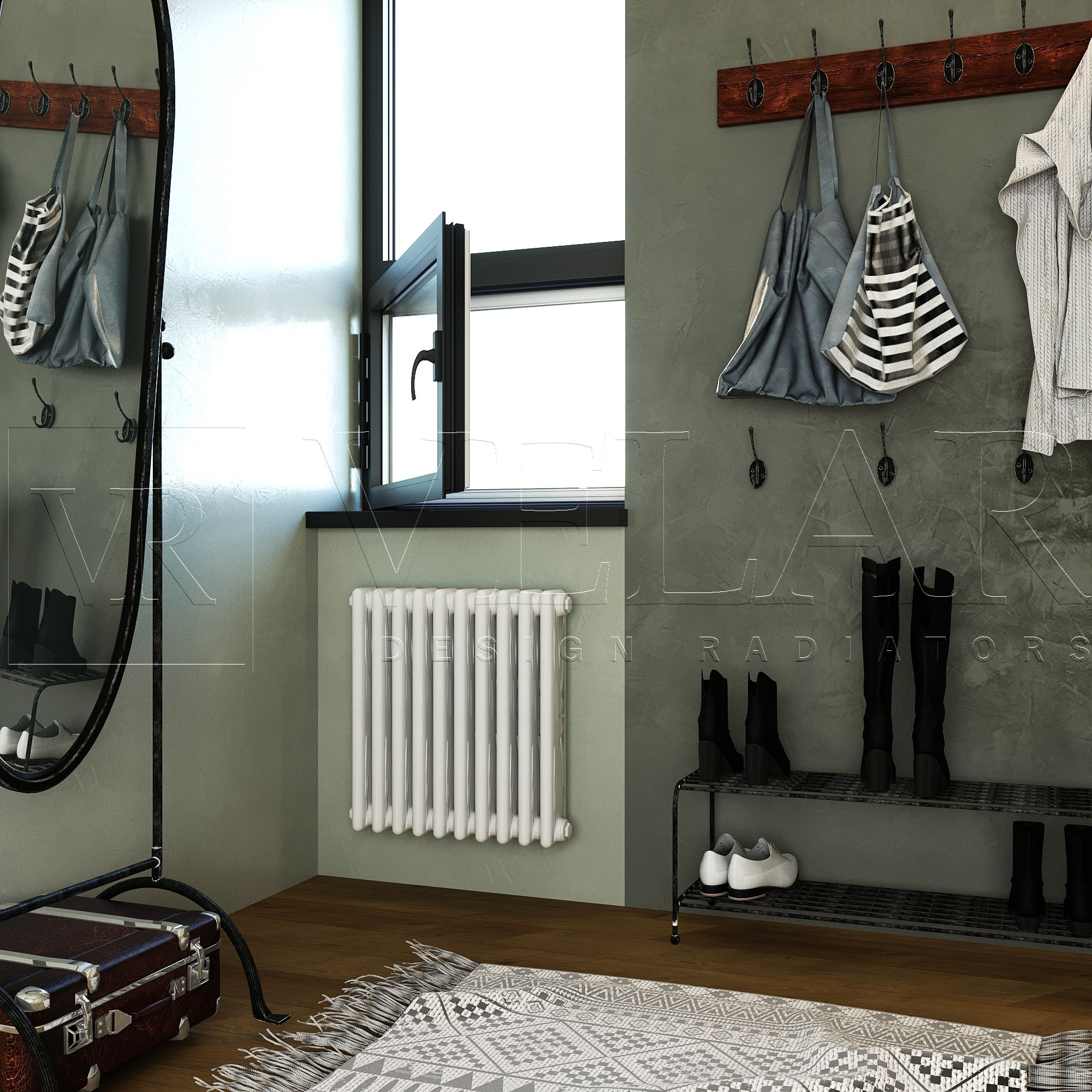 3-х. Красивый Радиатор в городе Омск, продаем дизайнерские радиаторы