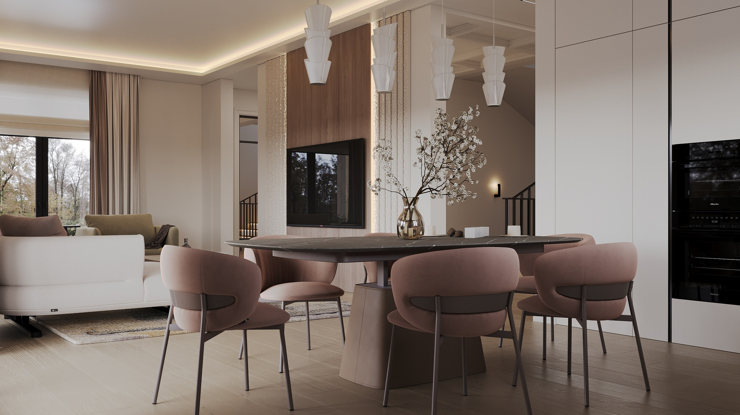 Вилла Каталина. Частный дом 200 кв. м. Цель: постоянное проживание. Дизайн интерьеров, строительство, ремонт домов и квартир в Геленджике