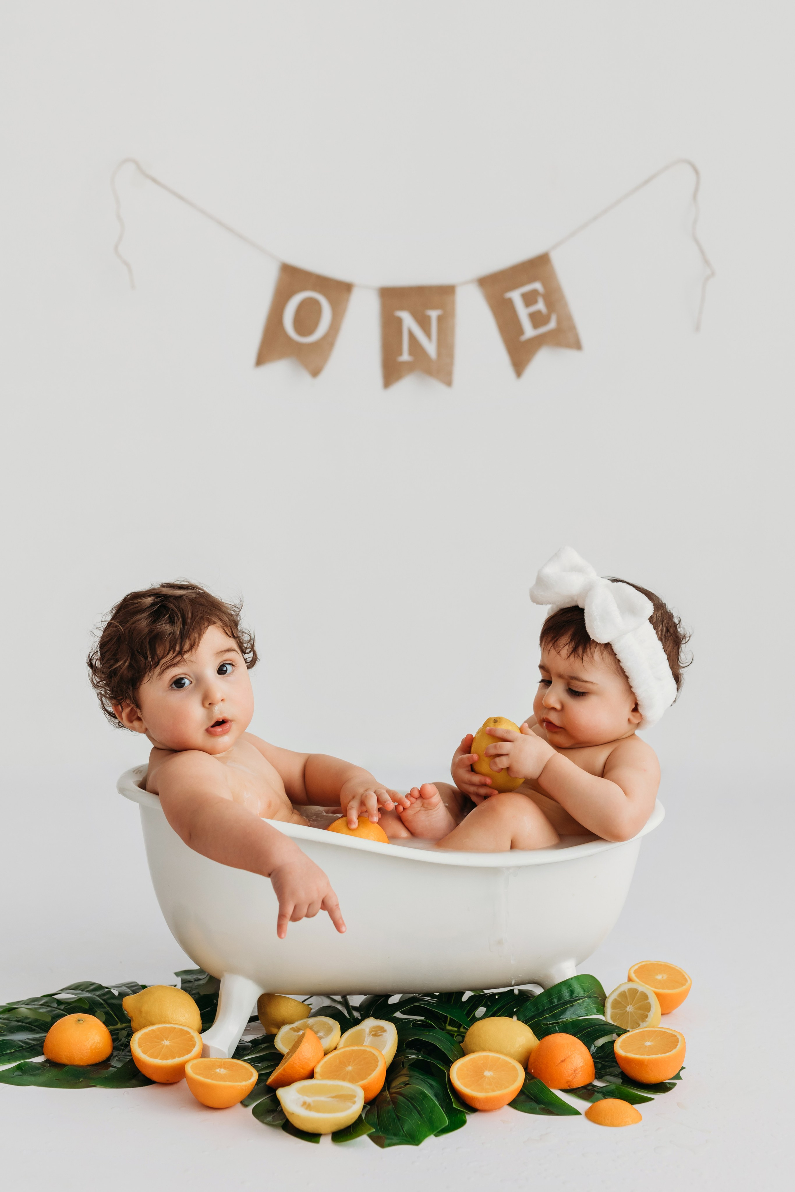 Ванночки годик. Профессиональная детская и семейная фотостудия в Краснодаре