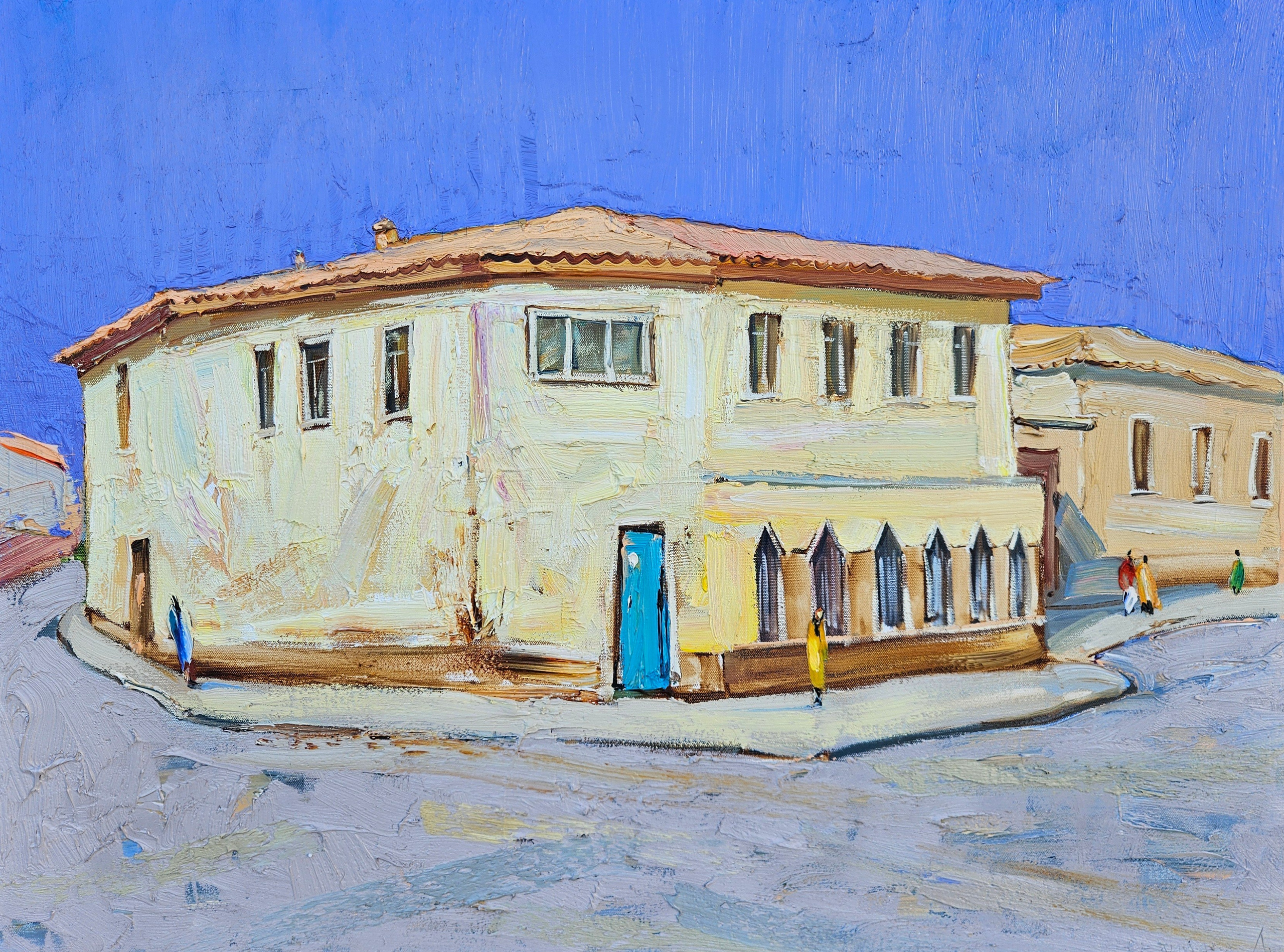 Евпатория, крым, улочка, старый город