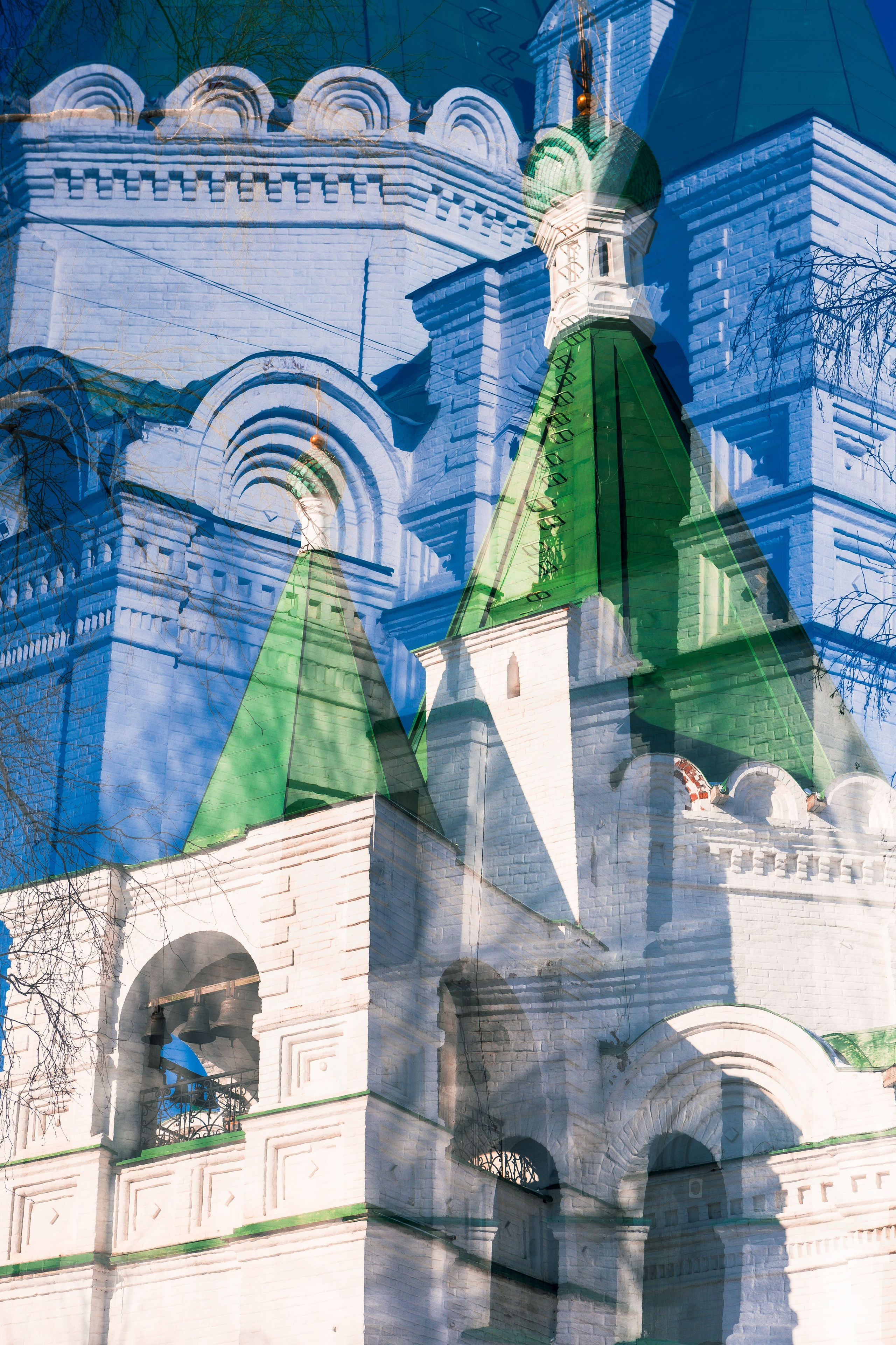 Пейзажи и город