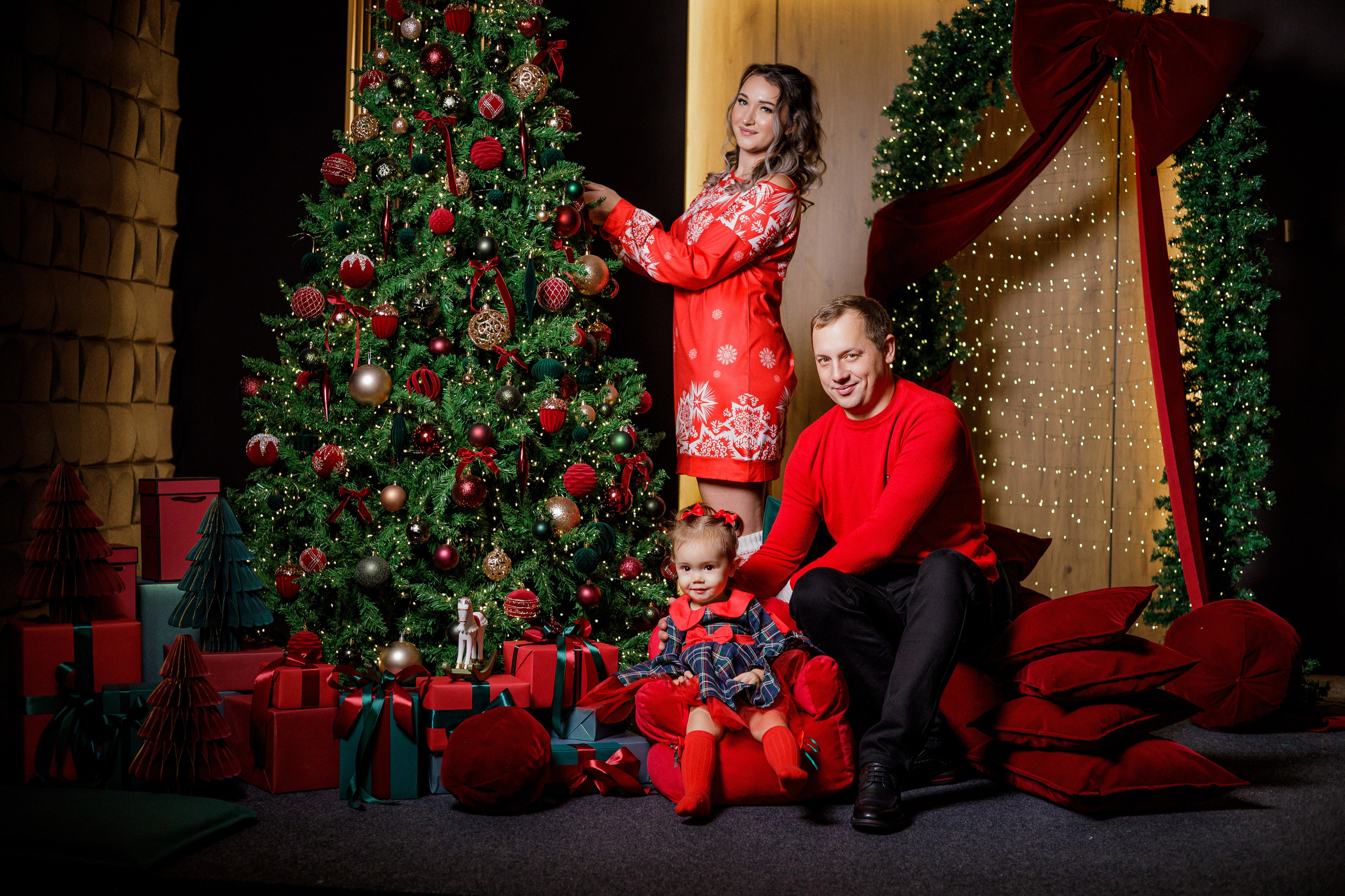 Новогодние съемки. Фотограф Алексей Баранов