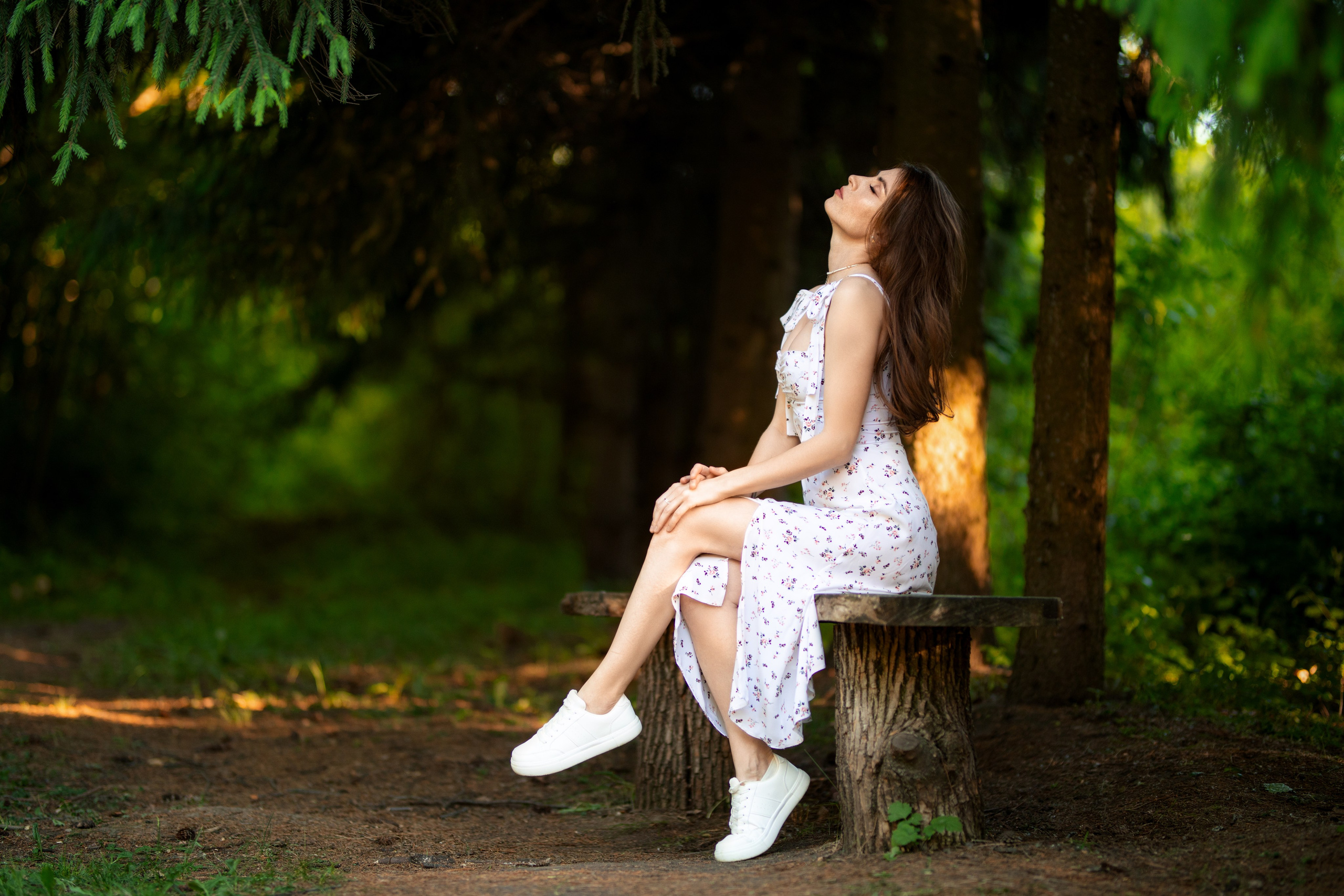 Фотосессия с Надеждой с люпинами в формате «для себя». Дмитрий Шульгин, портретный фотограф в Воронеже