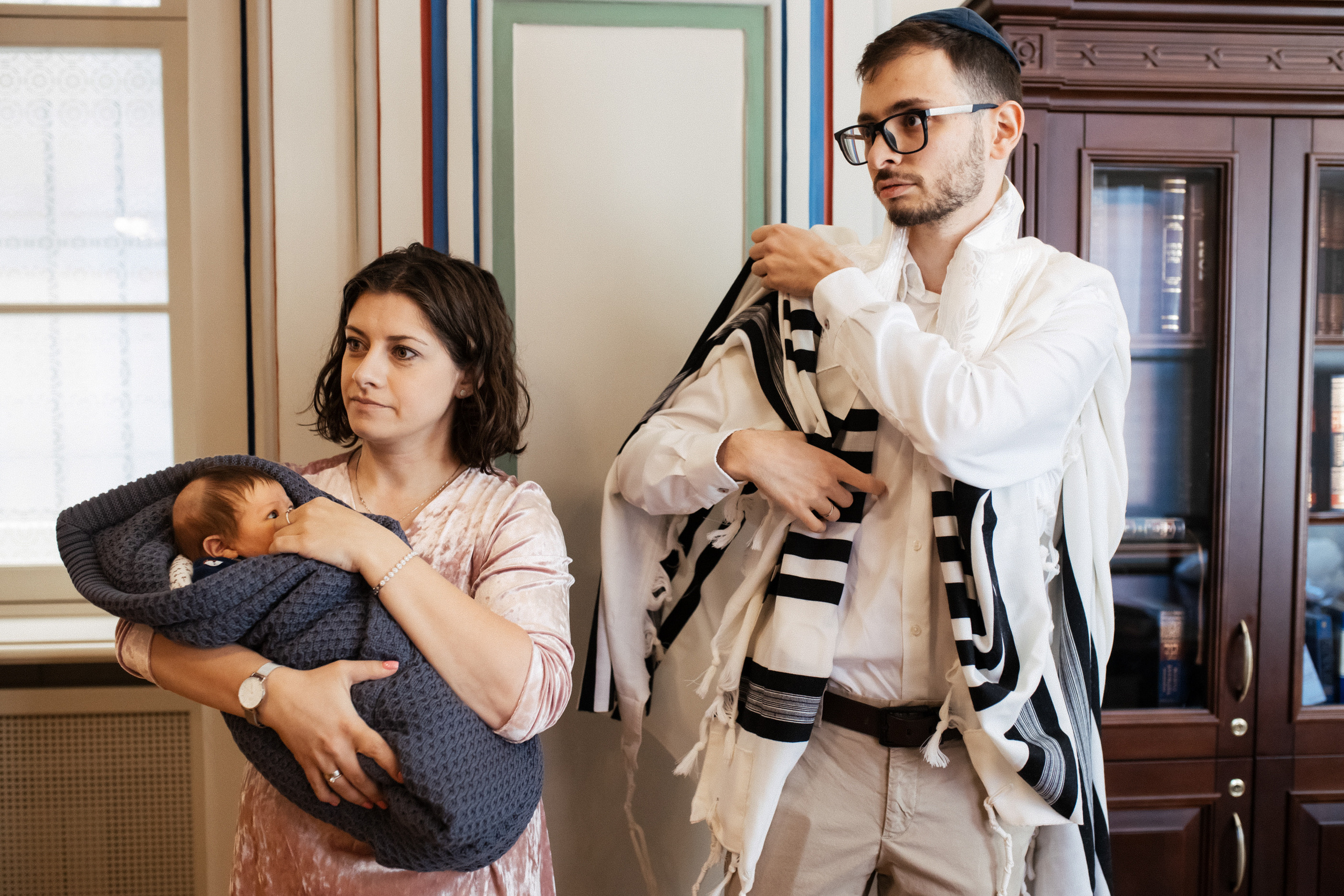 Brit Milah in Grand Choral Synagogue. Photographer Michael Alekseev