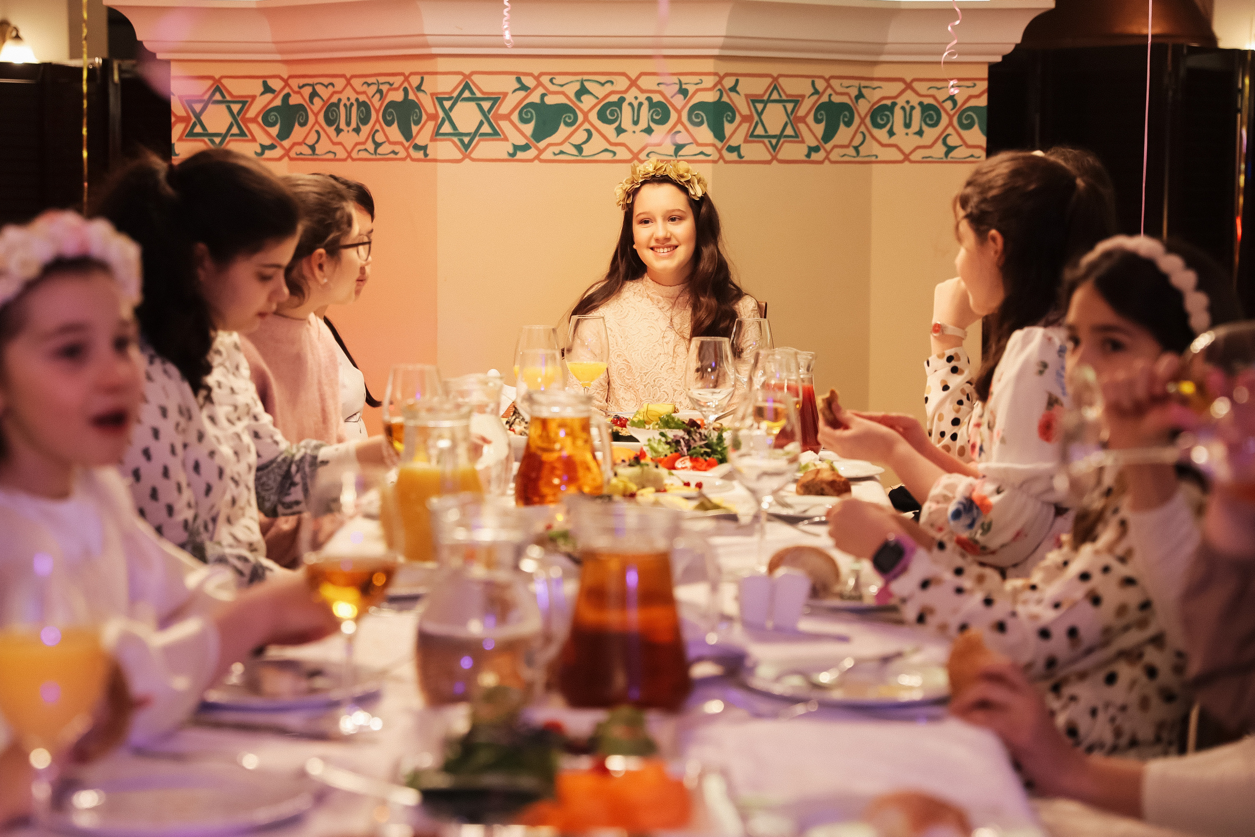 Bat Mitzvah. Photographer Michael Alekseev