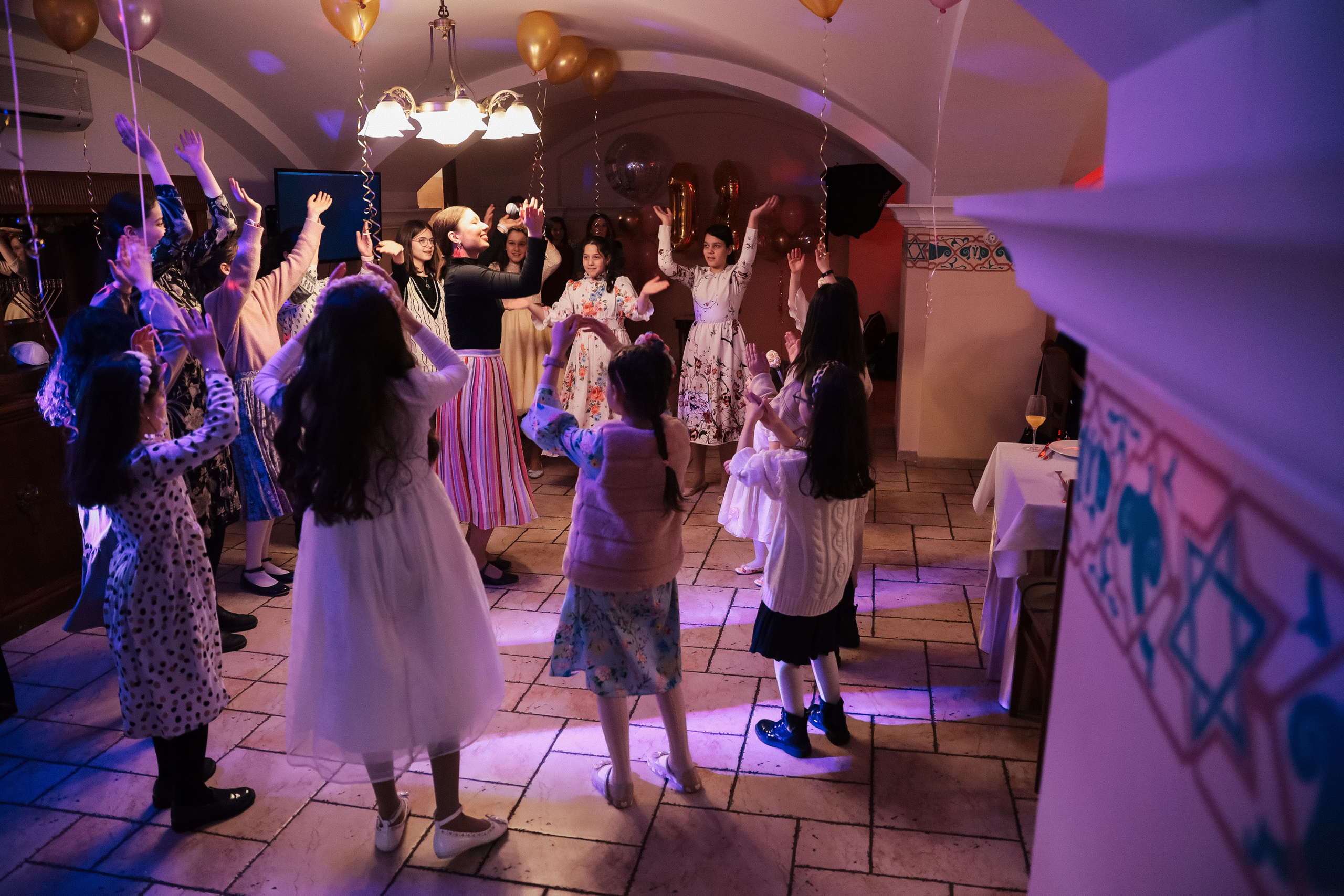 Bat Mitzvah. Photographer Michael Alekseev