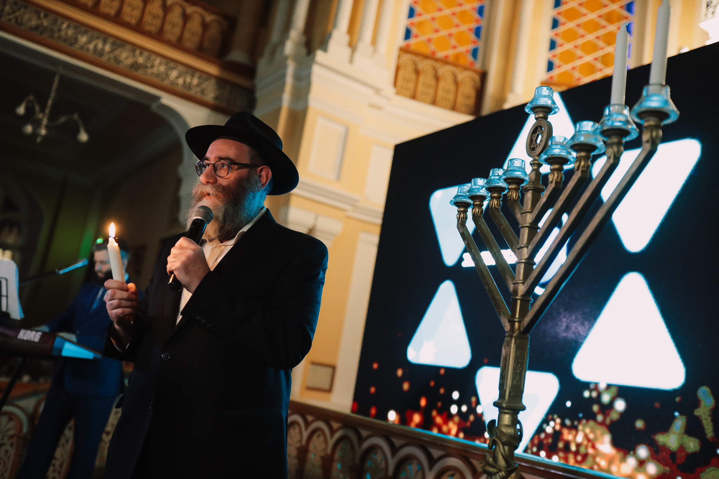 Hanukkah 5780. Photographer Michael Alekseev