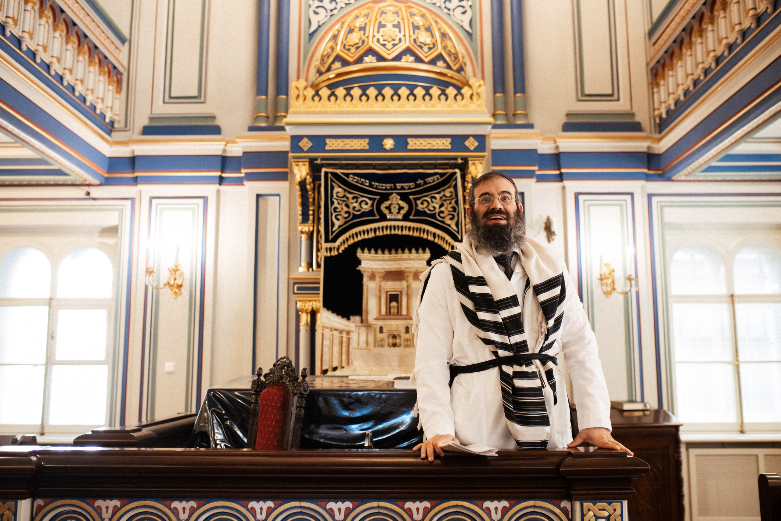 Brit Milah in Grand Choral Synagogue. Photographer Michael Alekseev