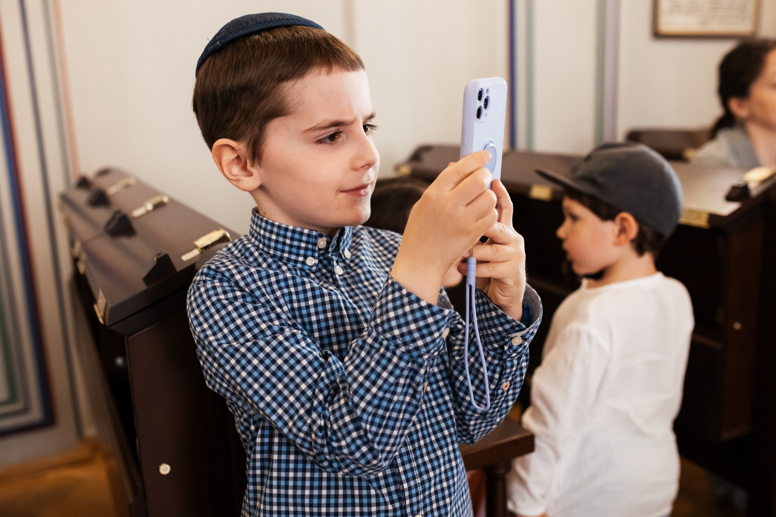 Brit Milah in Grand Choral Synagogue. Photographer Michael Alekseev