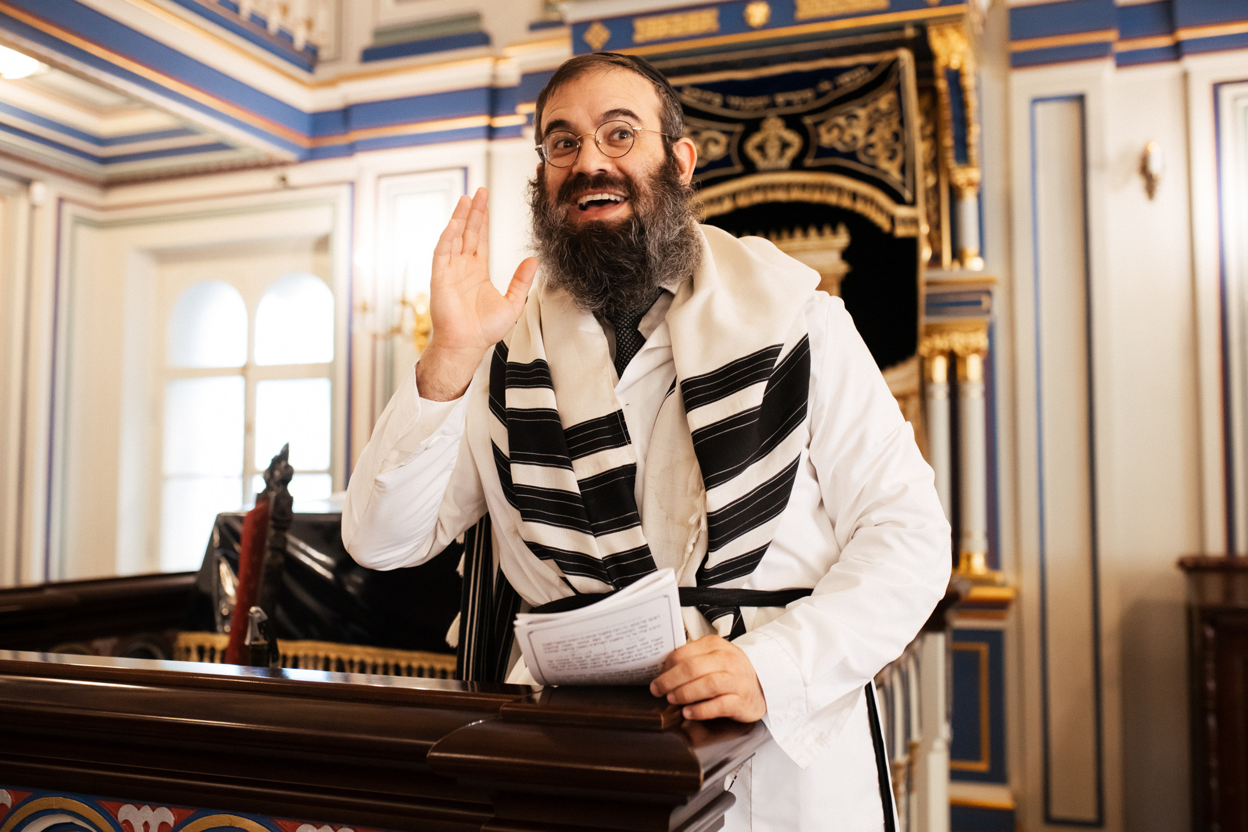 Brit Milah in Grand Choral Synagogue. Photographer Michael Alekseev