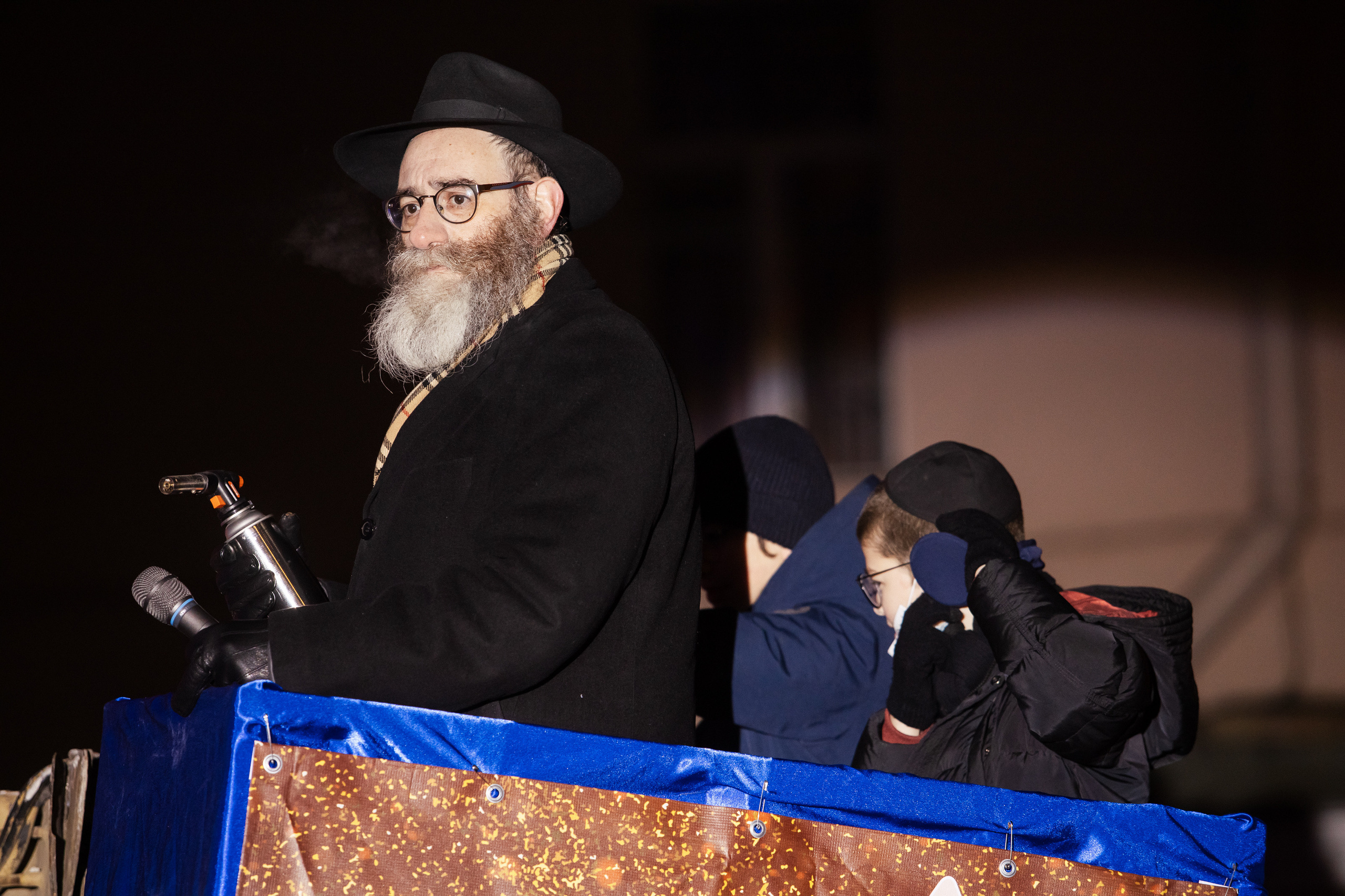 Hanukkah 5781 in Saint-Petersburg. Photographer Michael Alekseev