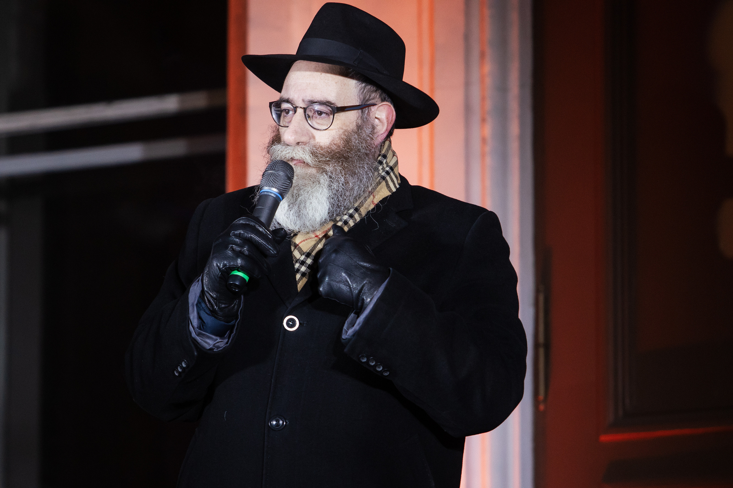 Hanukkah 5781 in Saint-Petersburg. Photographer Michael Alekseev