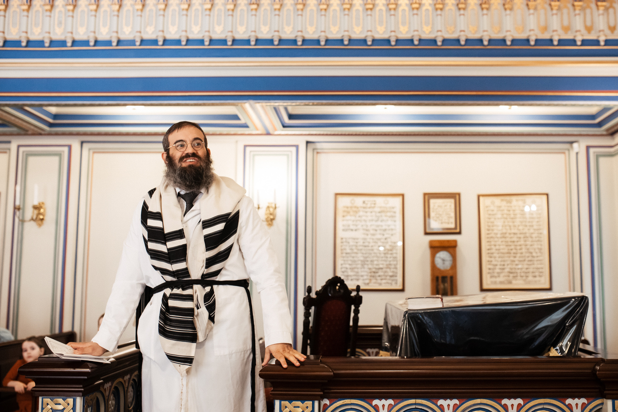 Brit Milah in Grand Choral Synagogue. Photographer Michael Alekseev