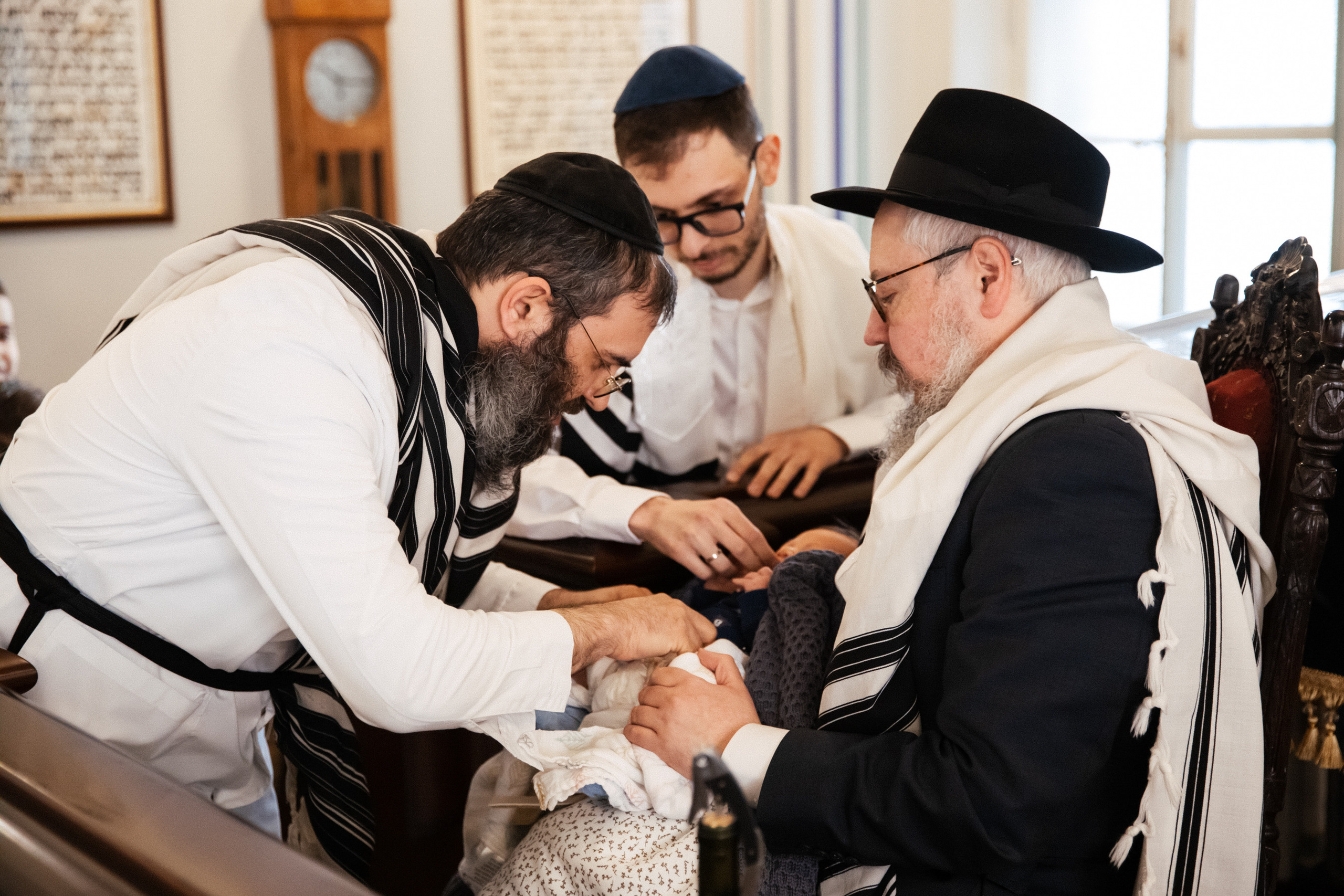 Brit Milah in Grand Choral Synagogue. Photographer Michael Alekseev