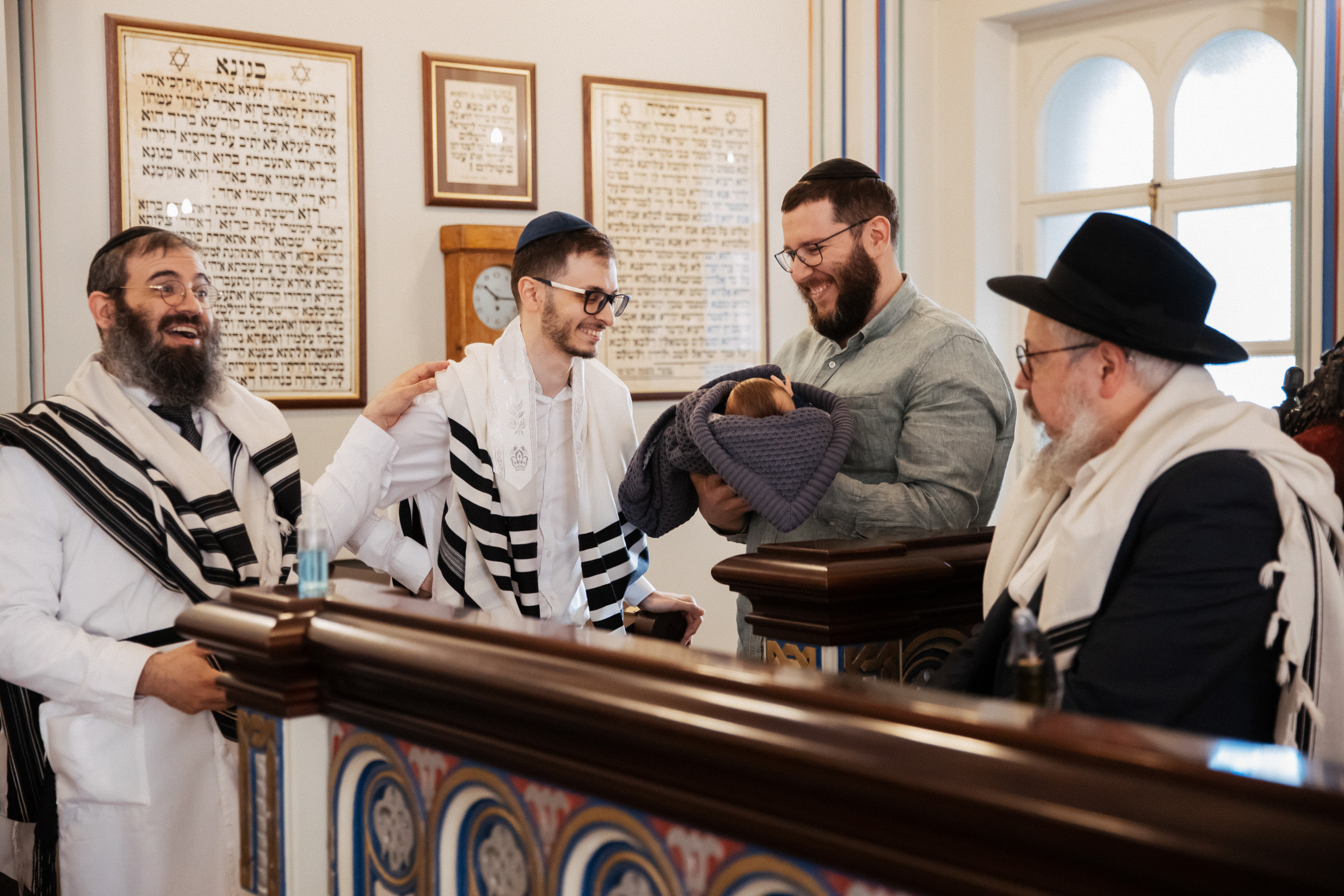 Brit Milah in Grand Choral Synagogue. Photographer Michael Alekseev