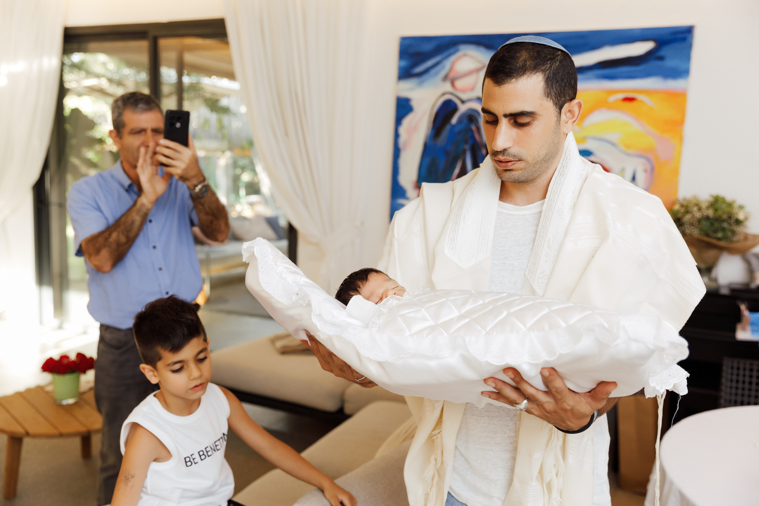 Brit Milah. Tel Aviv. Photographer Michael Alekseev