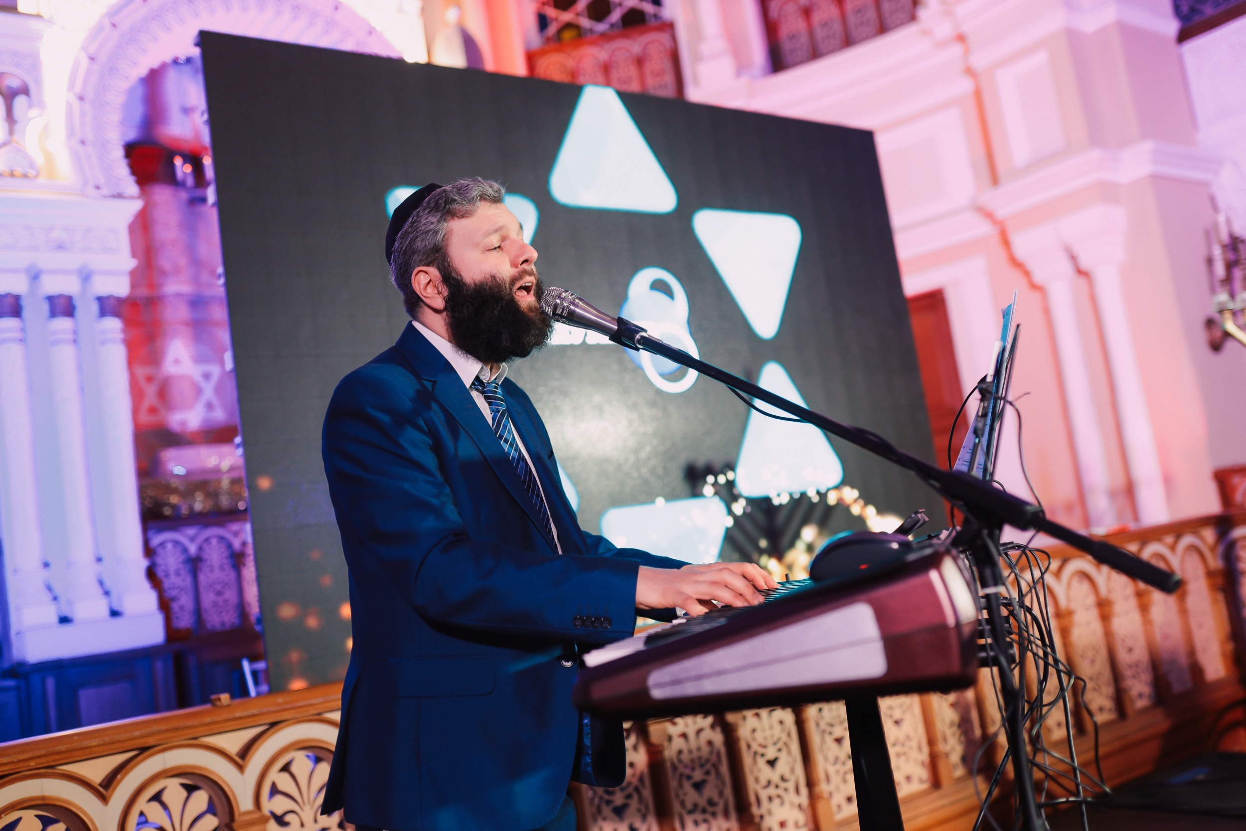 Hanukkah 5780. Photographer Michael Alekseev