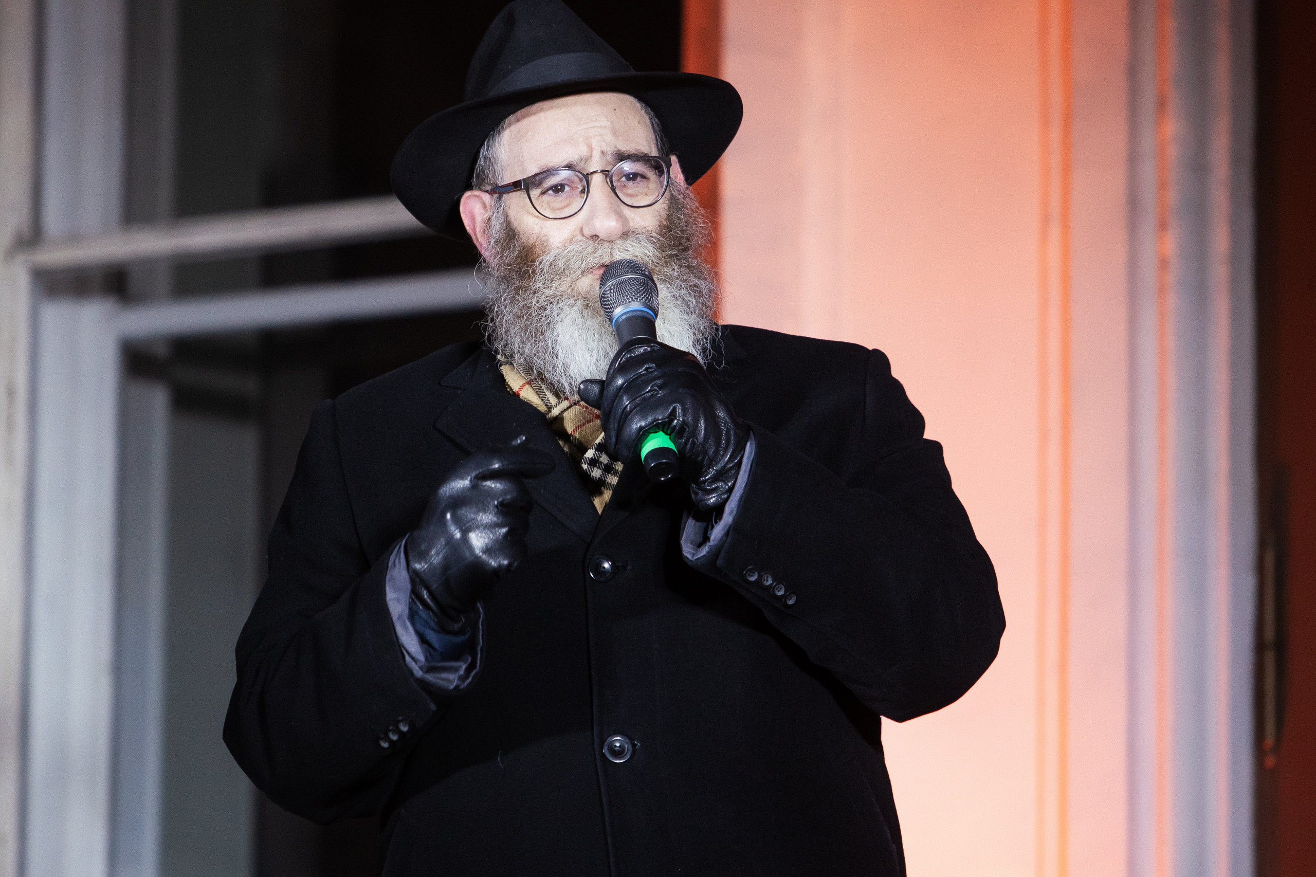 Hanukkah 5781 in Saint-Petersburg. Photographer Michael Alekseev